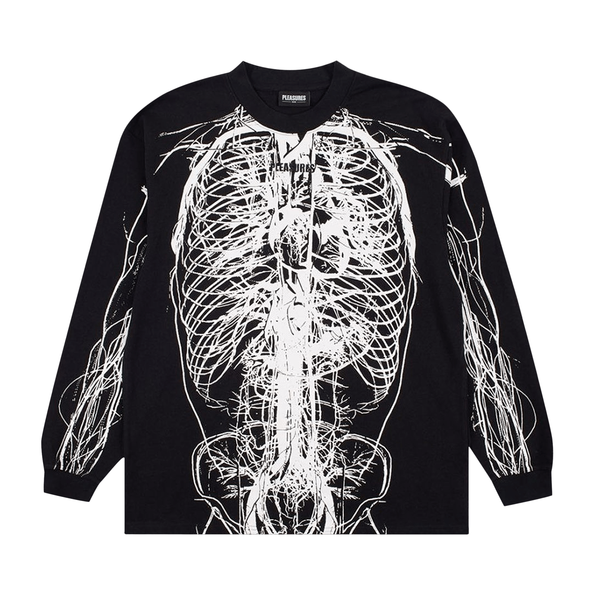 Pleasures Nervous Long-Sleeve Shirt 'Black'
