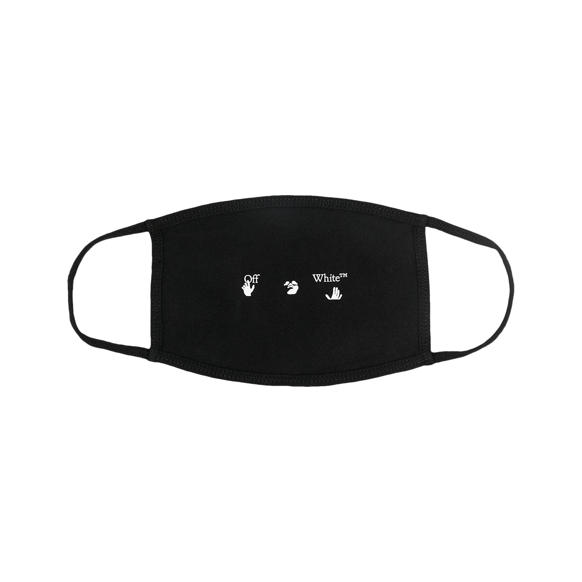 Off-White Logo Mask 'Black/White'