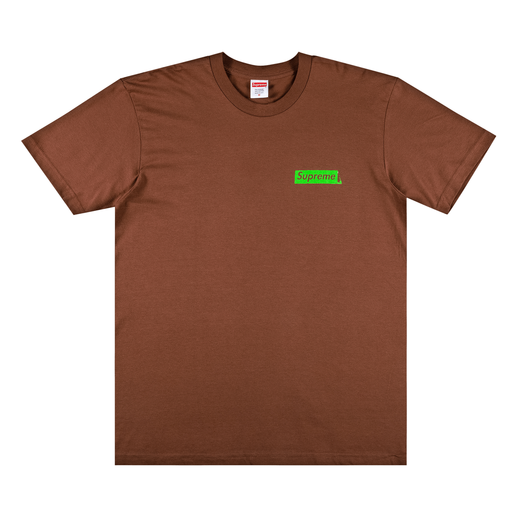 Supreme No More Shit Tee 'Brown'