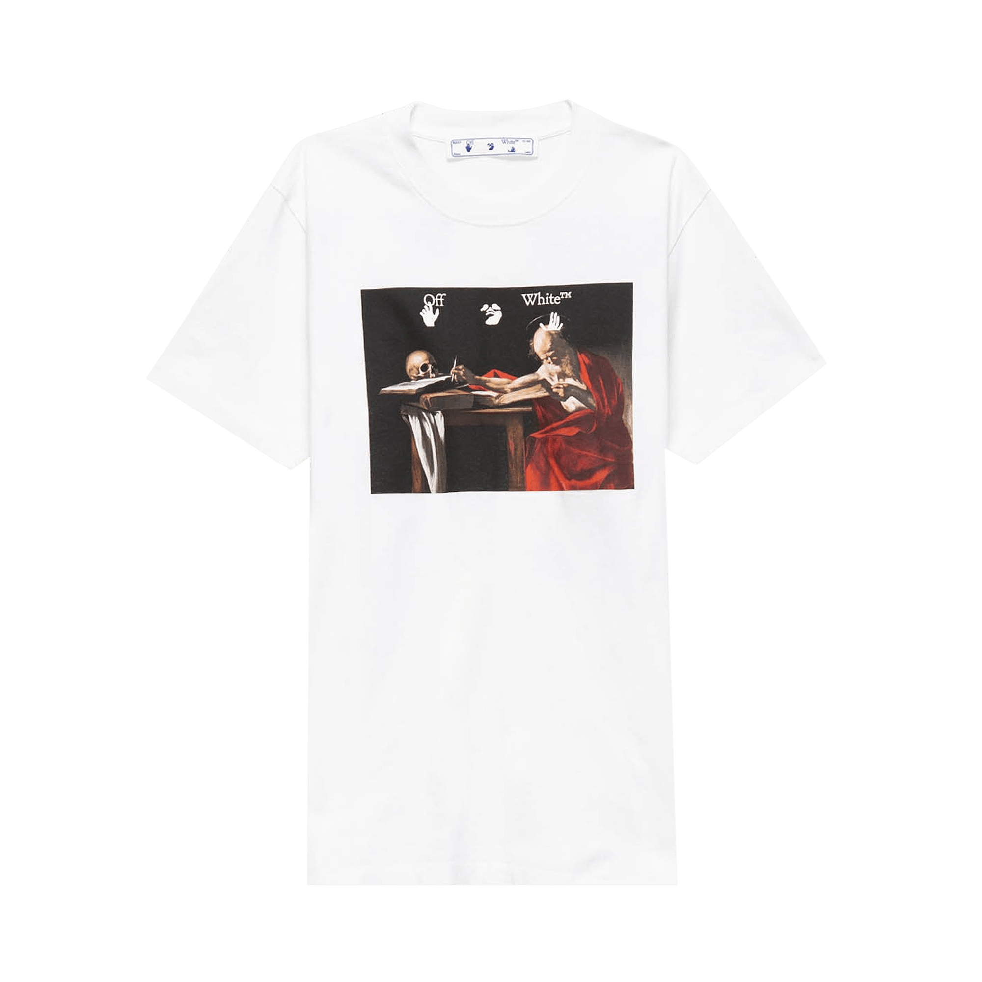 Off-White Caravaggio Slim Tee 'White'