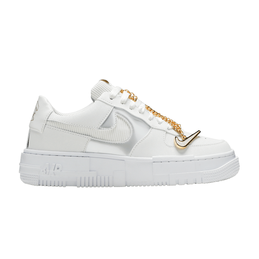 Nike Wmns Air Force 1 Pixel 'White Gold Chain'