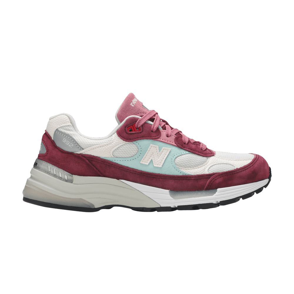 Kith x New Balance 992 Made in USA 'Kithmas Collection - Burgundy Reef'