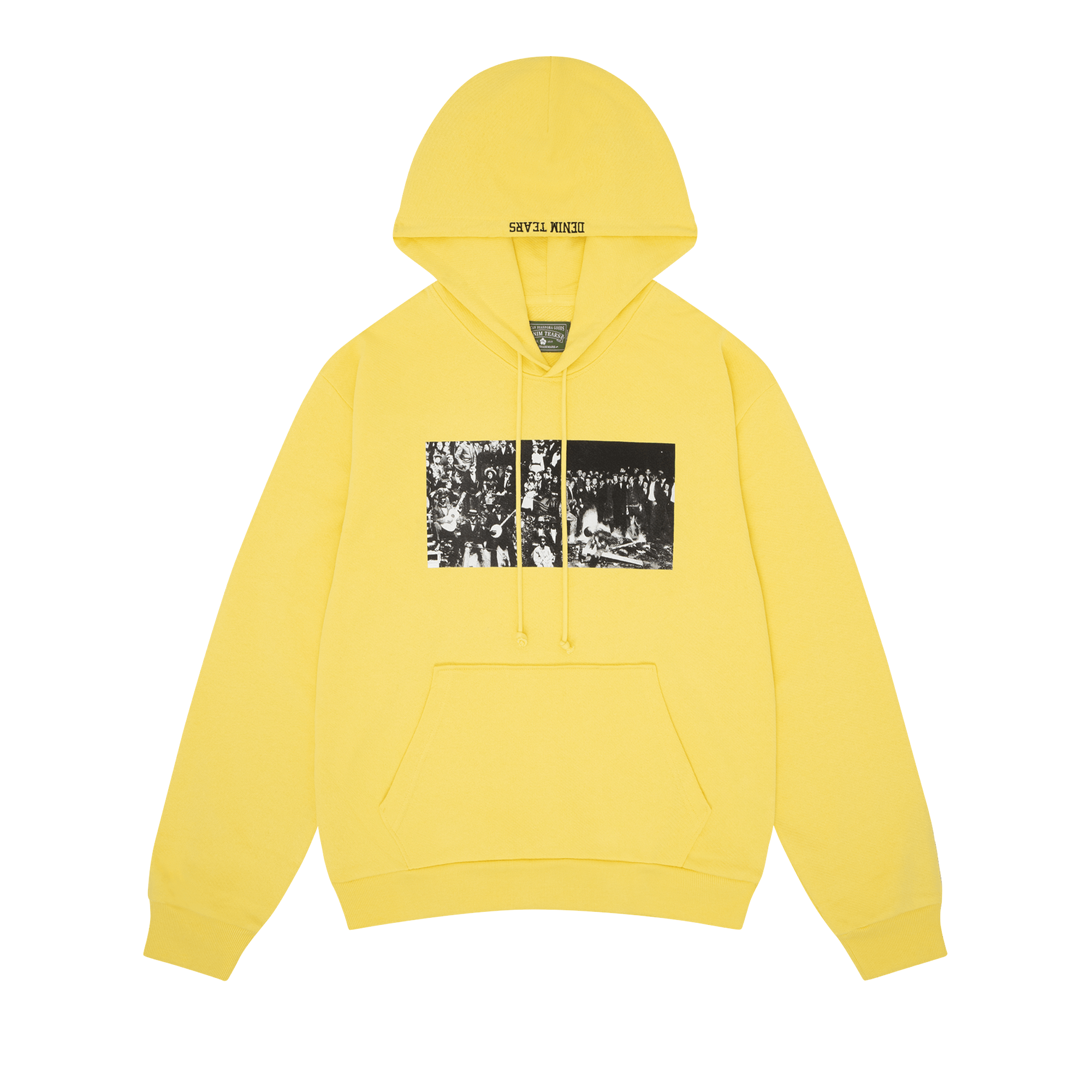 Denim Tears x Arthur Jafa Black Entertainment Hoodie 'Yellow'