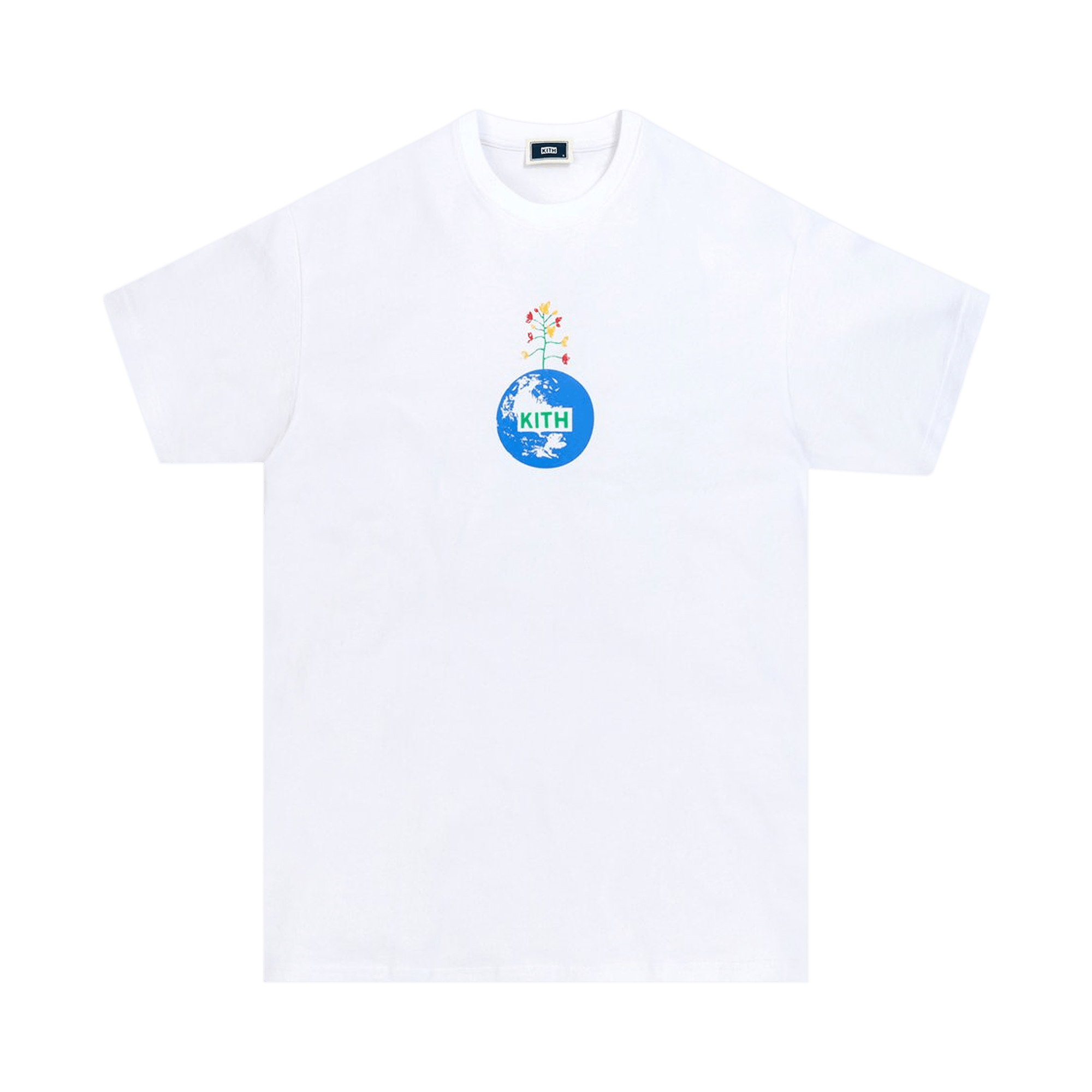 Kith Earth Day Tee With Reuseable Tote Bag 'White'