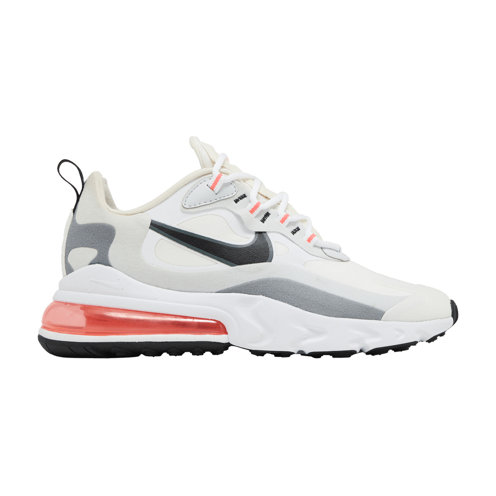 Nike Air Max 270 React 'White Crimson Black'