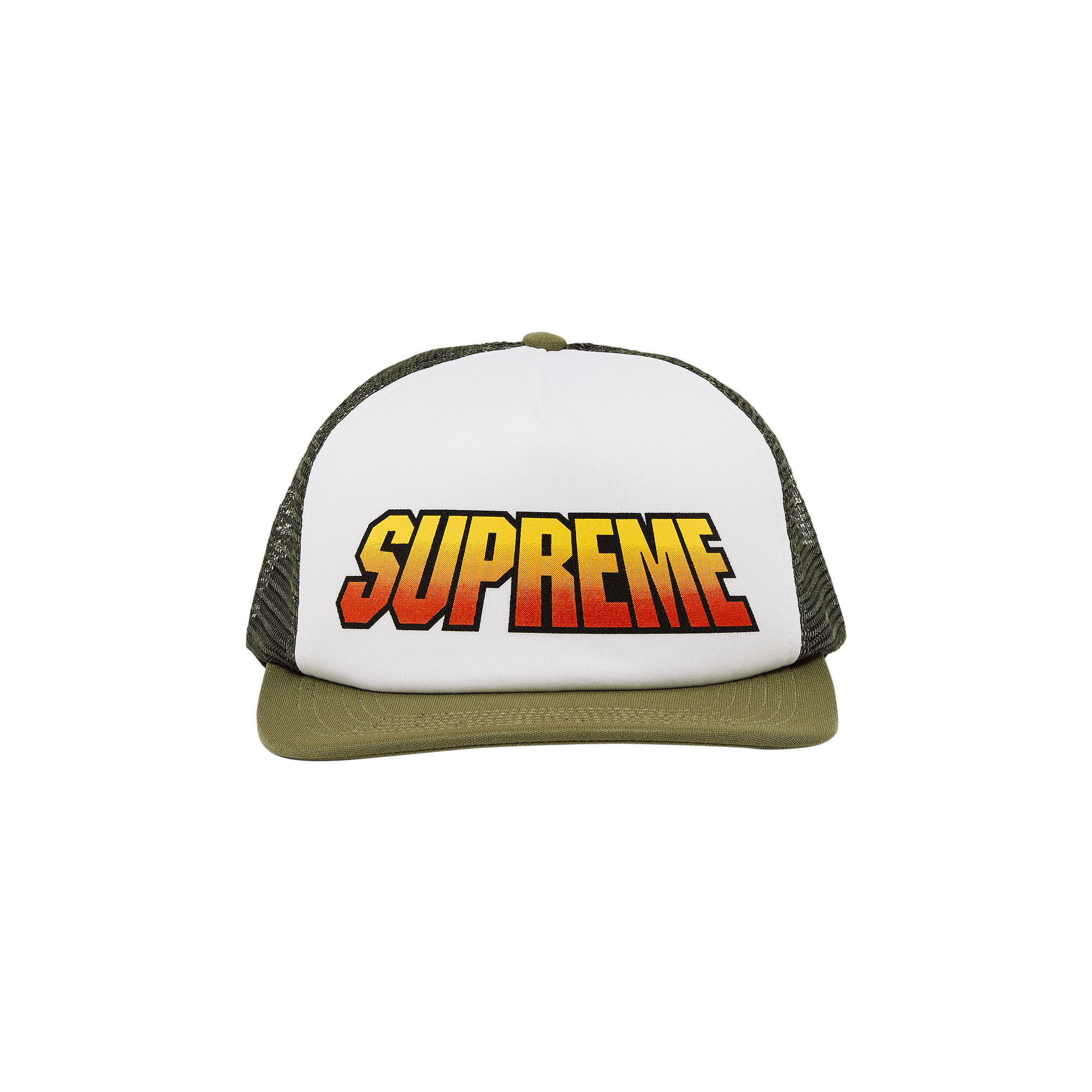 Supreme Gradient Mesh Back 5-Panel 'Olive'