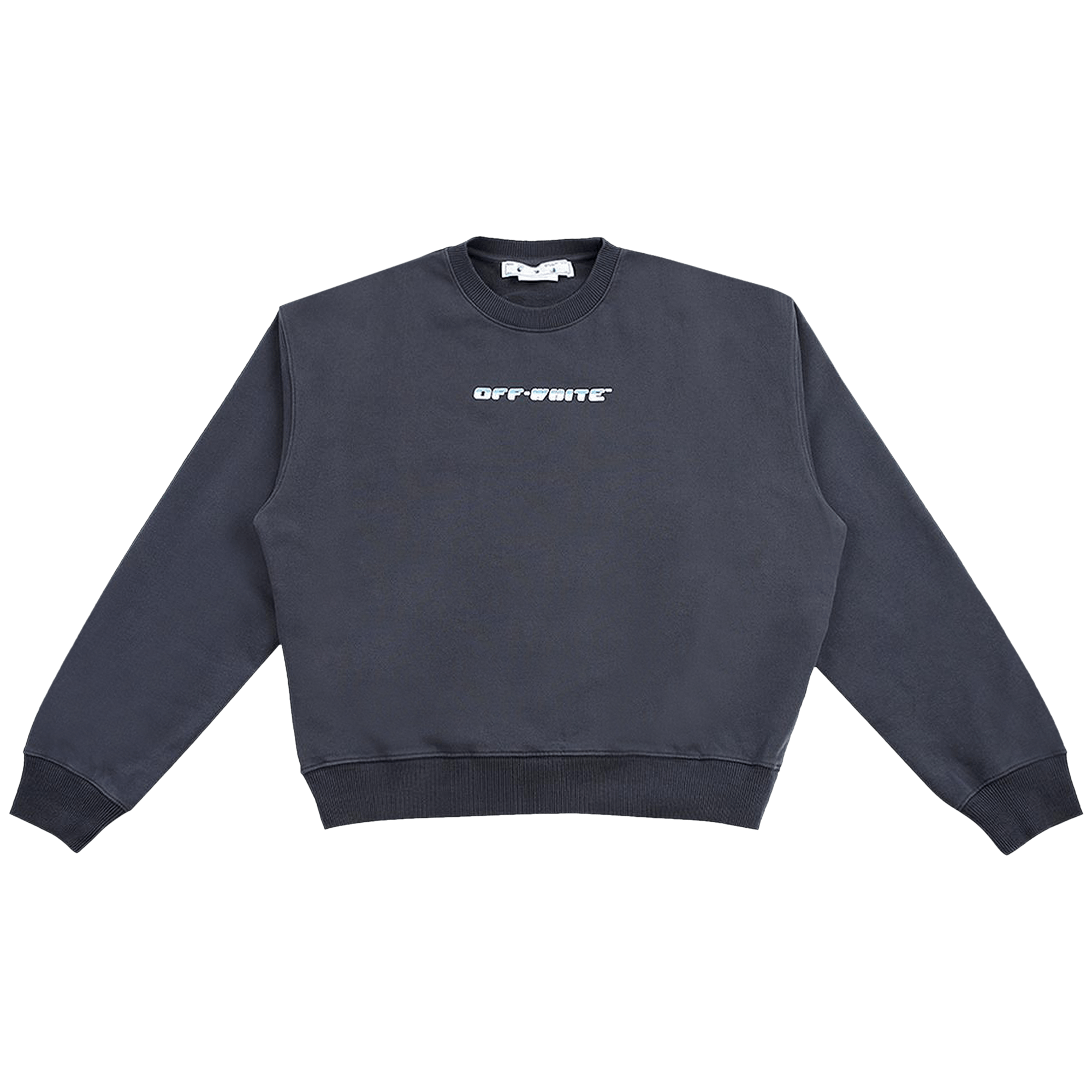 Off-White Between Arrow Over Crewneck 'Outerspace White'