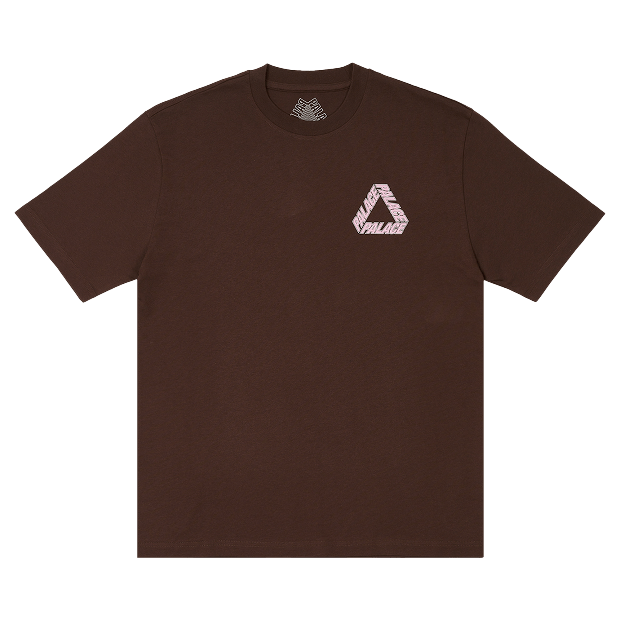 Palace P-3 Outline T-Shirt 'Nice Brown'