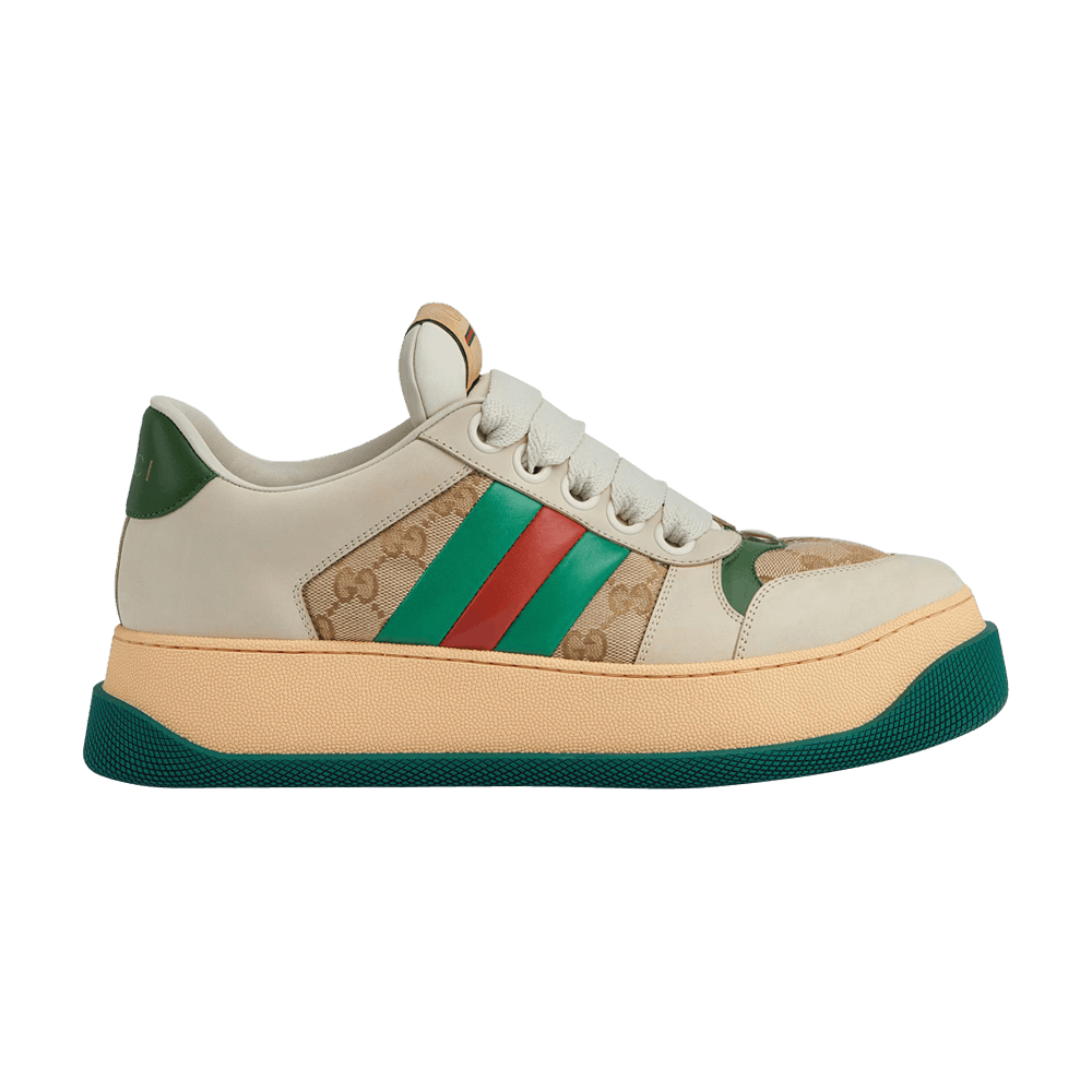 Gucci Screener 'GG Motif - Beige Green'