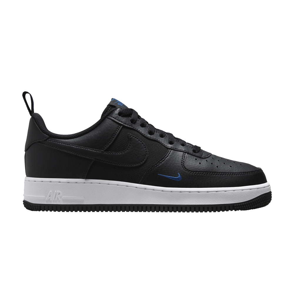 Nike Air Force 1 '07 'Black Court Blue'