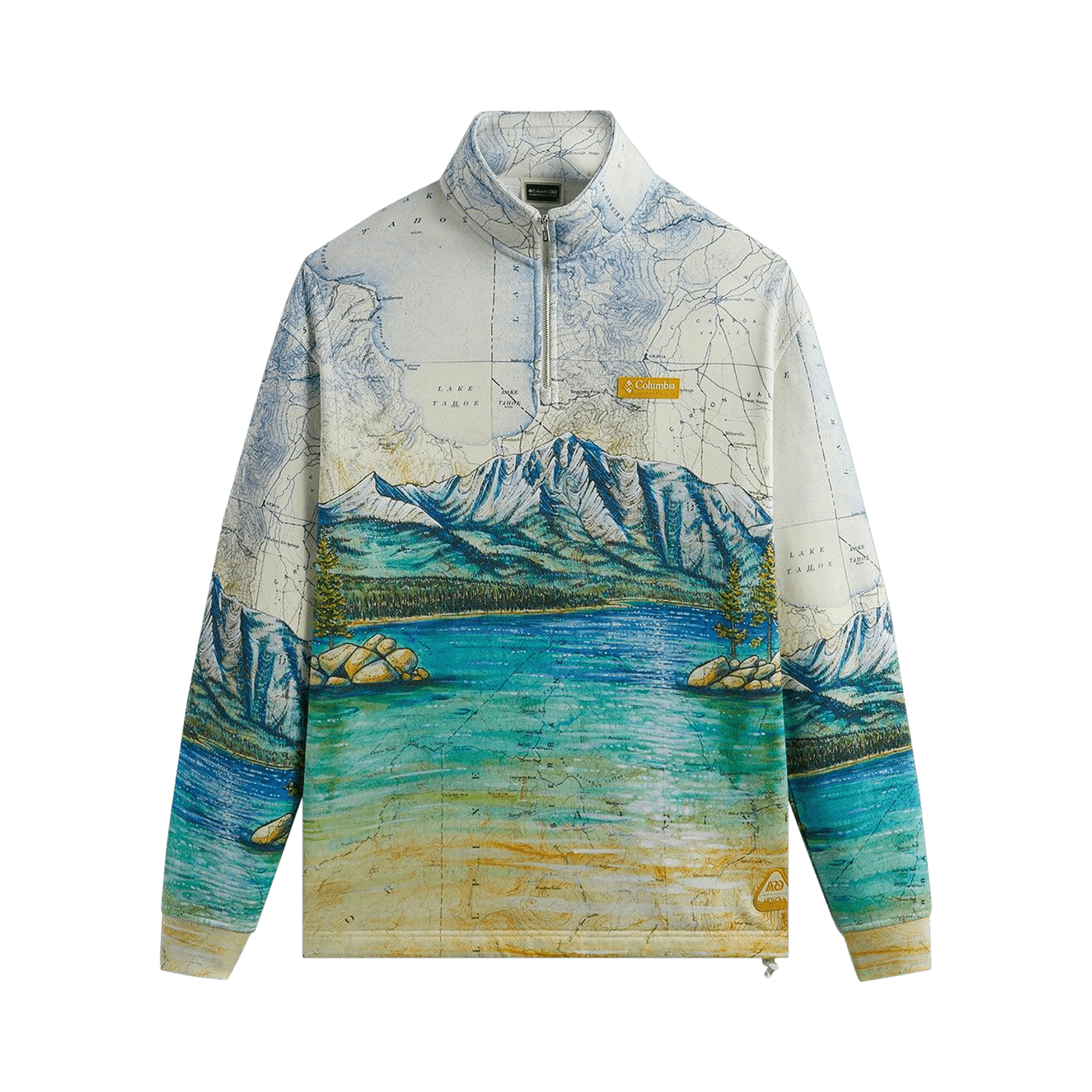 Kith For Columbia Lake Tahoe Quarter Zip 'Chalk'