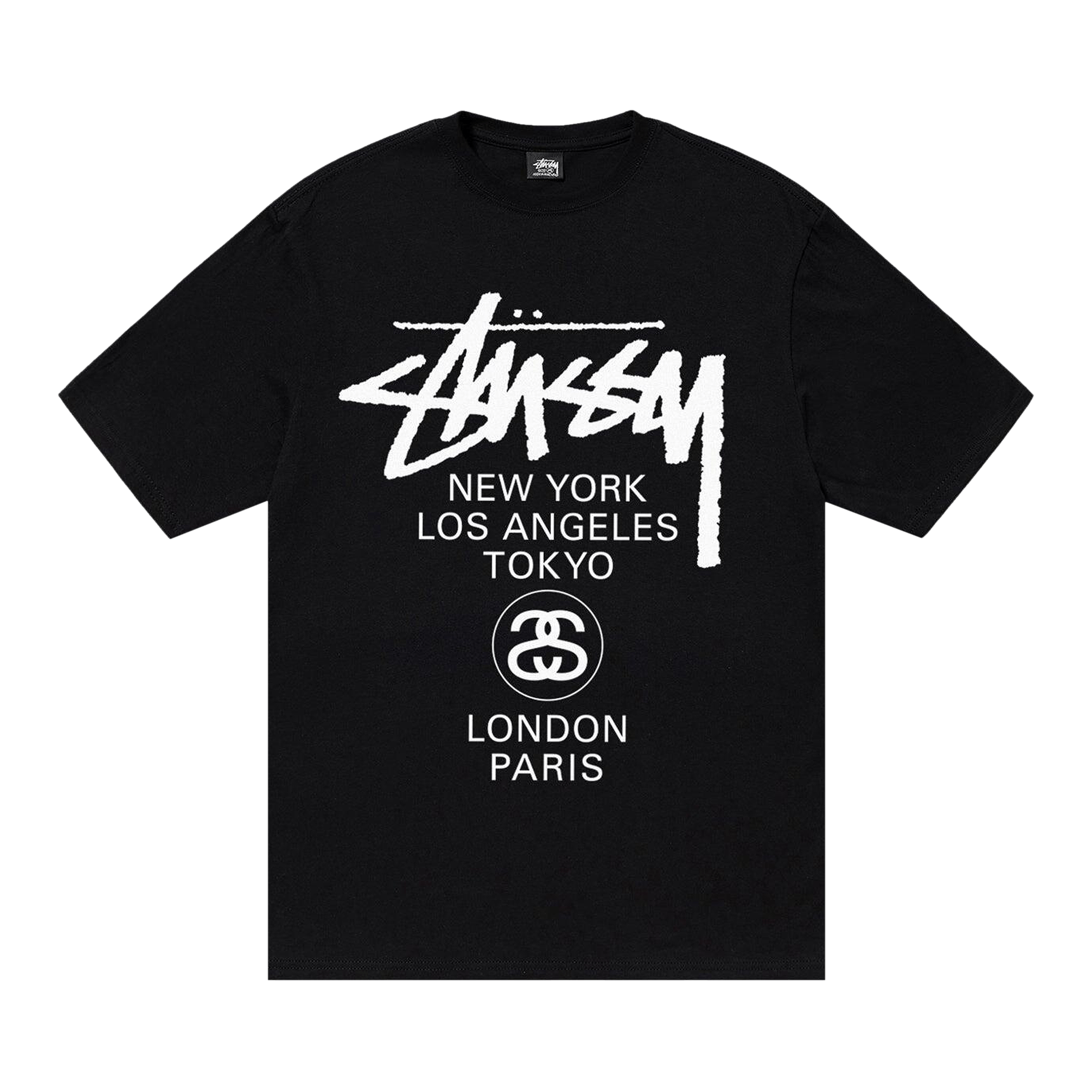 Stussy フラッグ Stussy Customade x Mark Ward King Black Tee Limited Edition