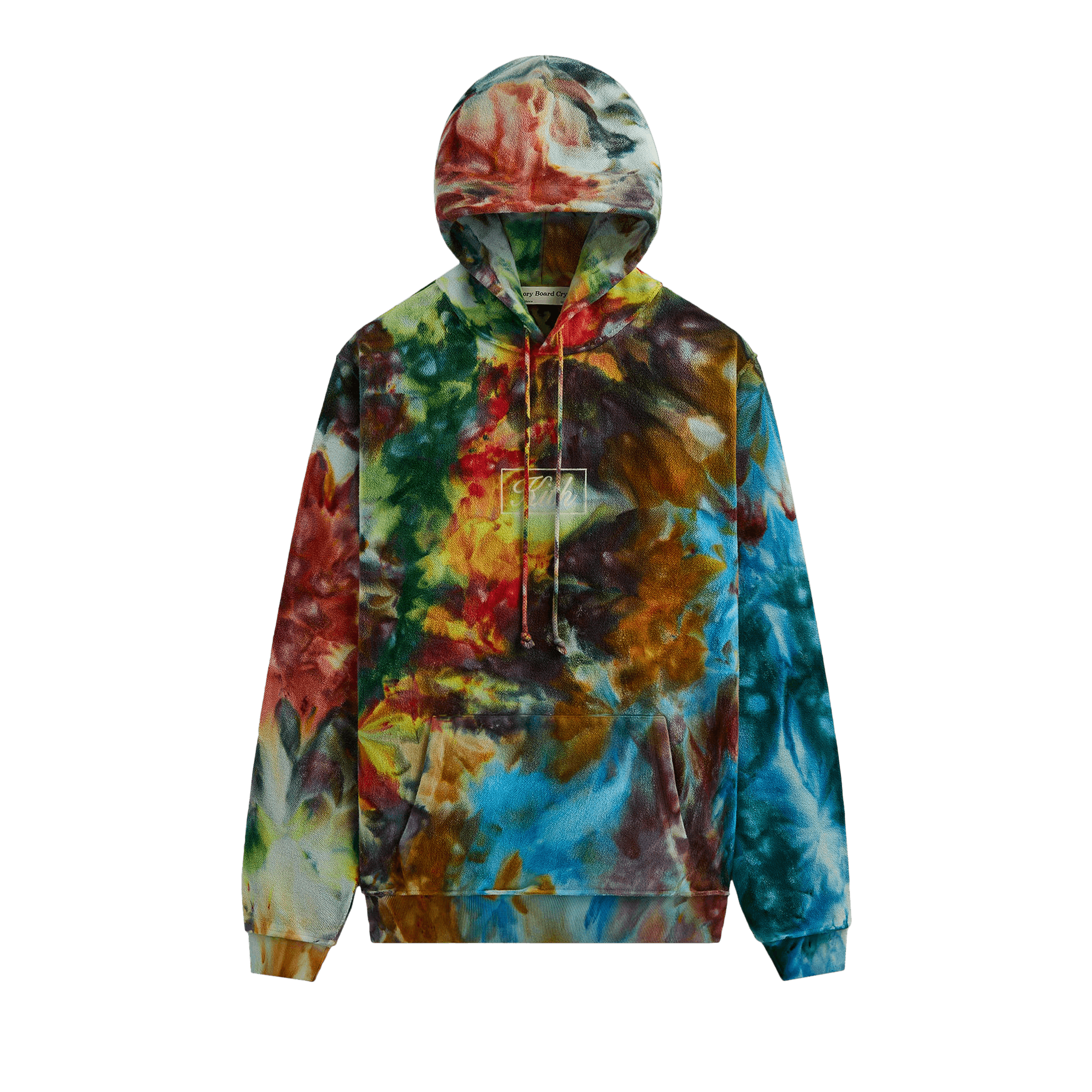 Kith For Advisory Board Crystals Tie Dye Hoodie 'Purple/Green'