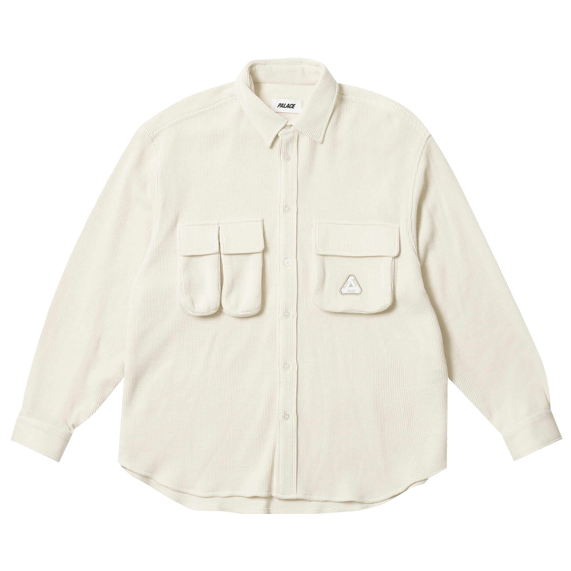 Palace Waffle Shirt 'Off White'