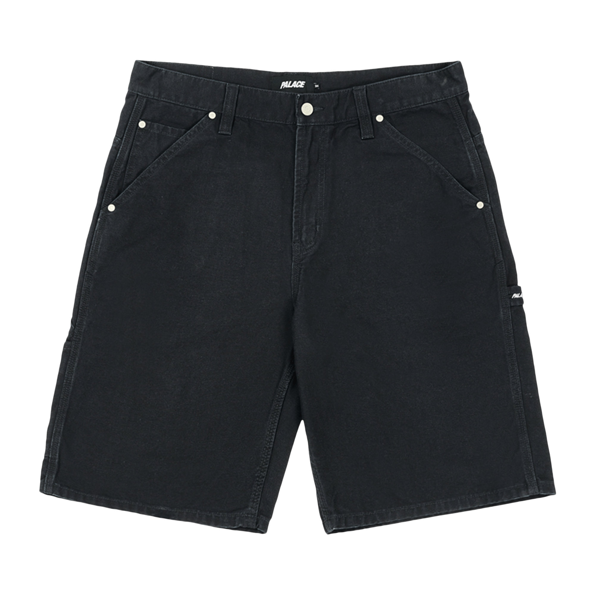 Palace Canvas Carp Short 'Black'