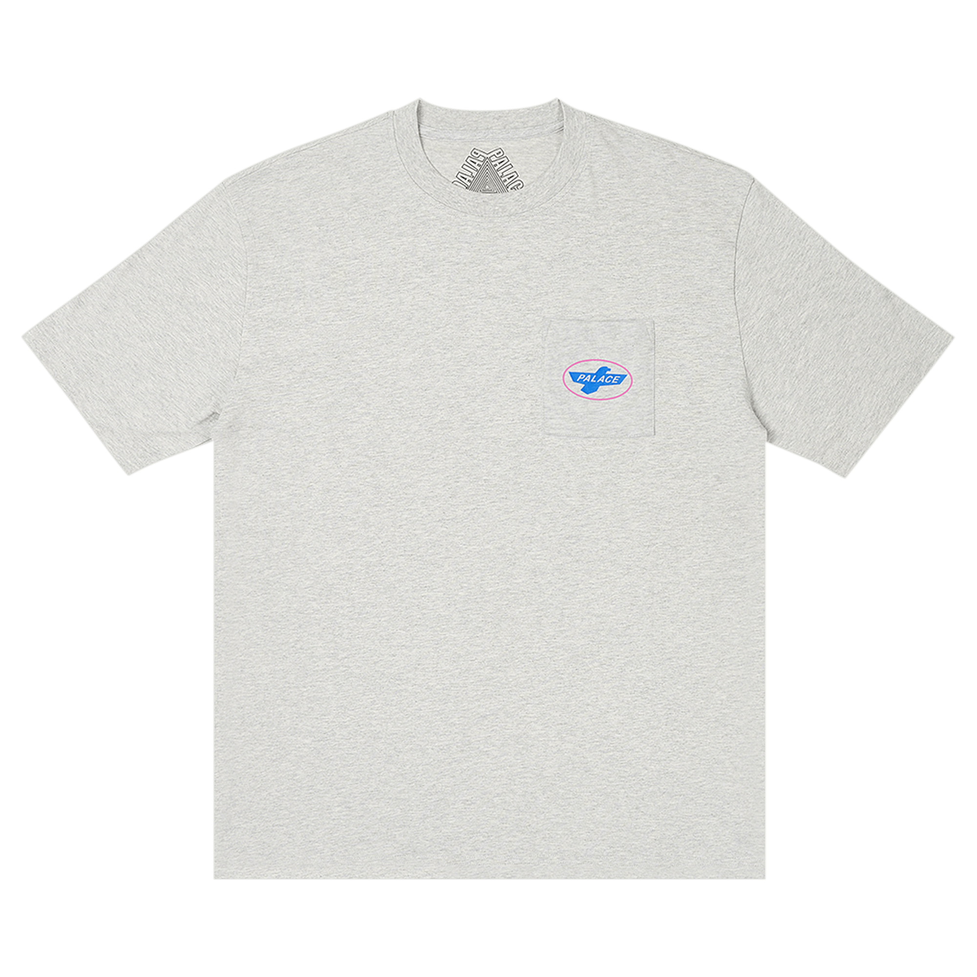 Palace Postal T-Shirt 'Grey Marl'