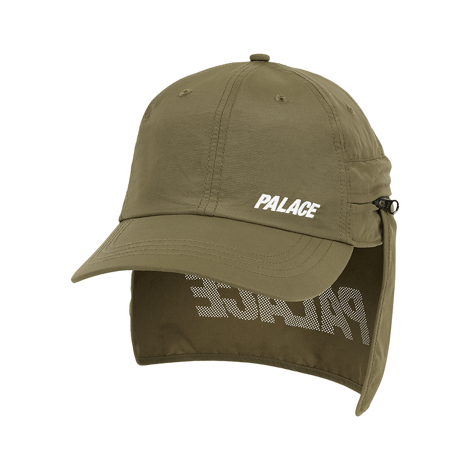 Palace Font Shell Neck Saver 6-Panel 'The Deep Green'