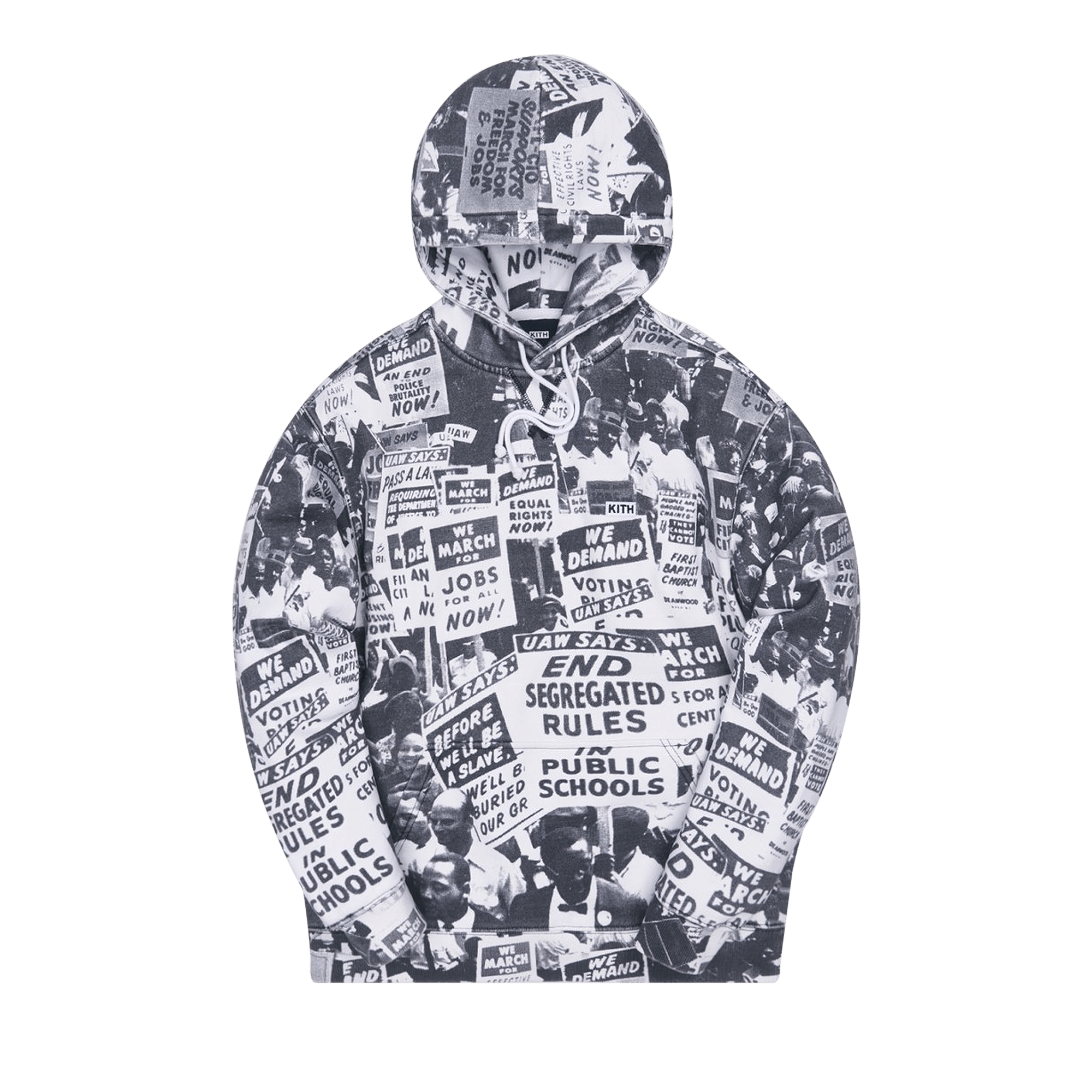 Kith March On Washington Hoodie 'White'