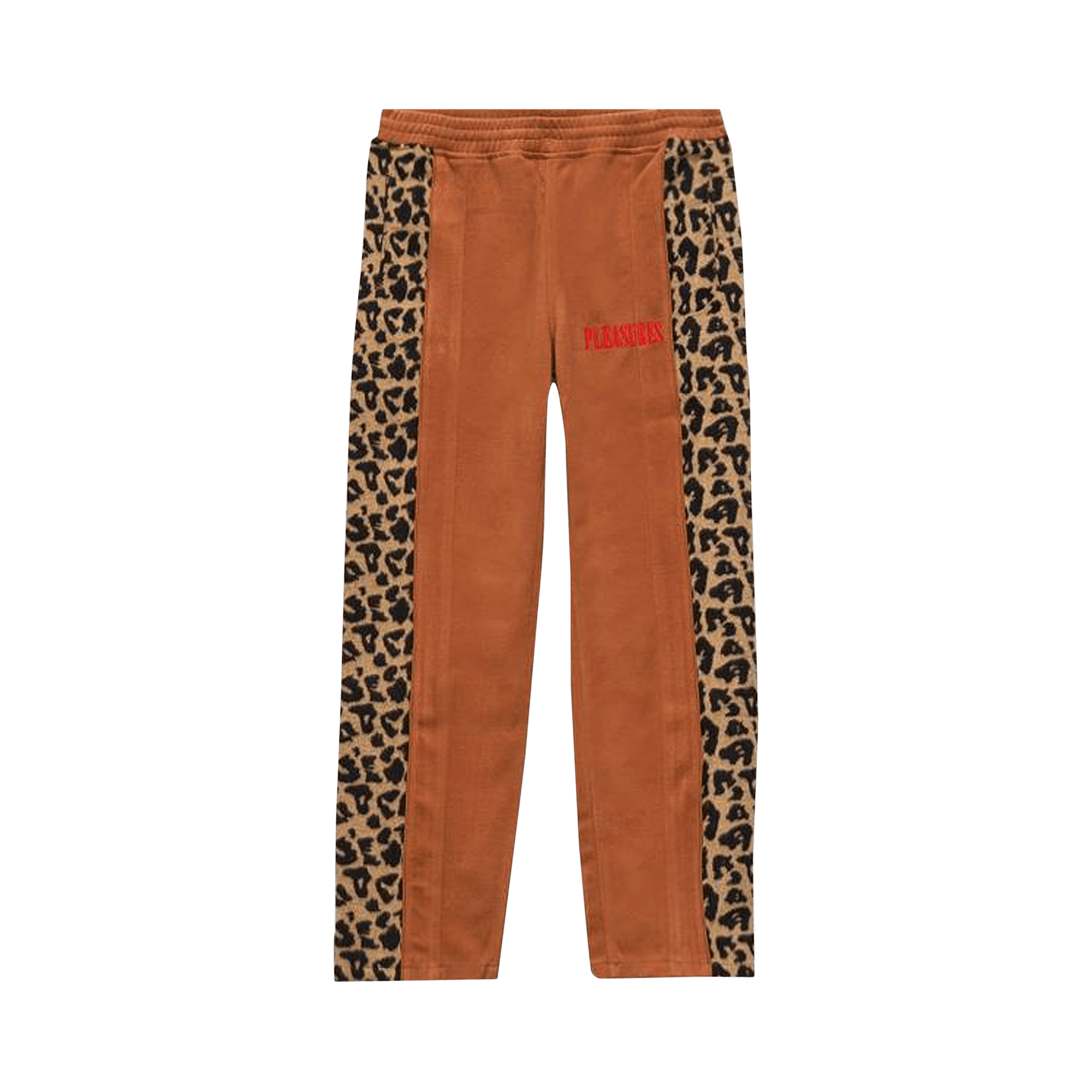Pleasures Velour Memories Animal Print Pants 'Brown'