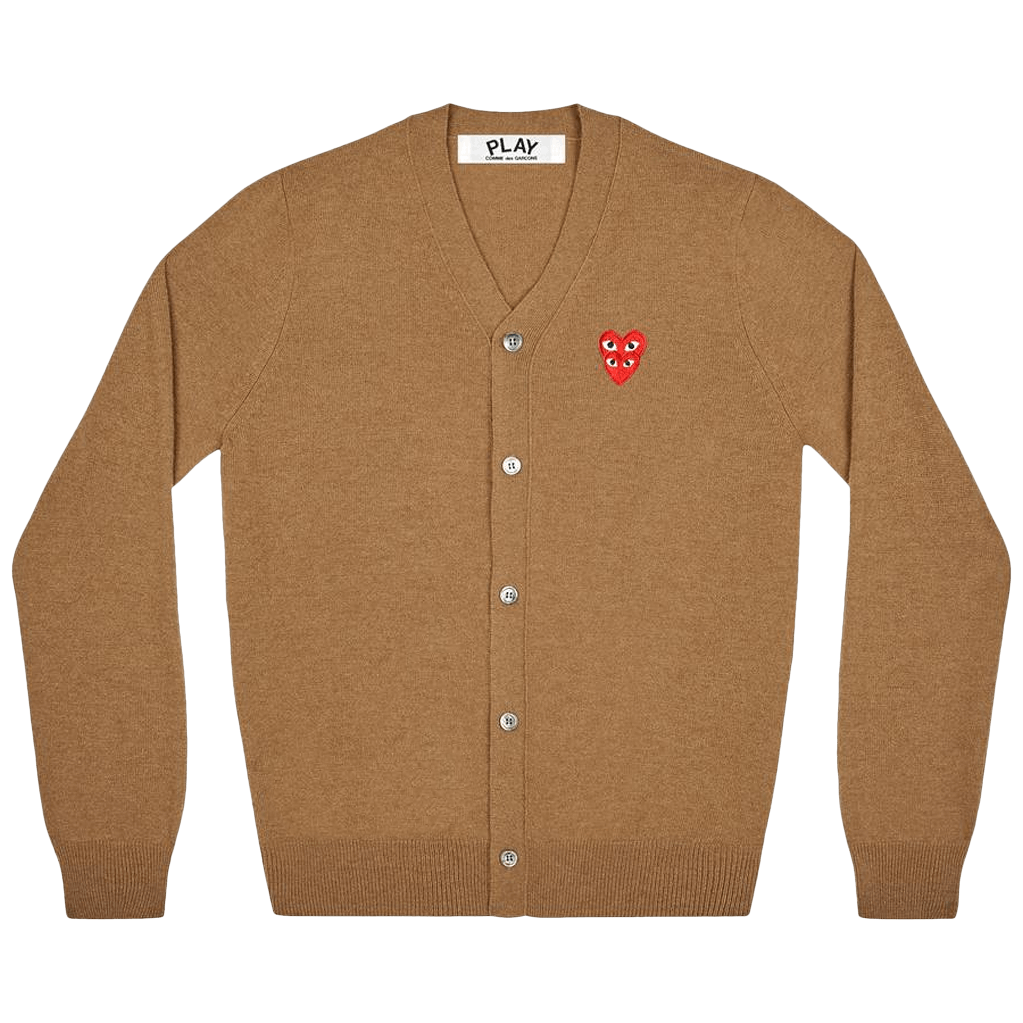 Comme des Garçons PLAY Cardigan 'Brown'