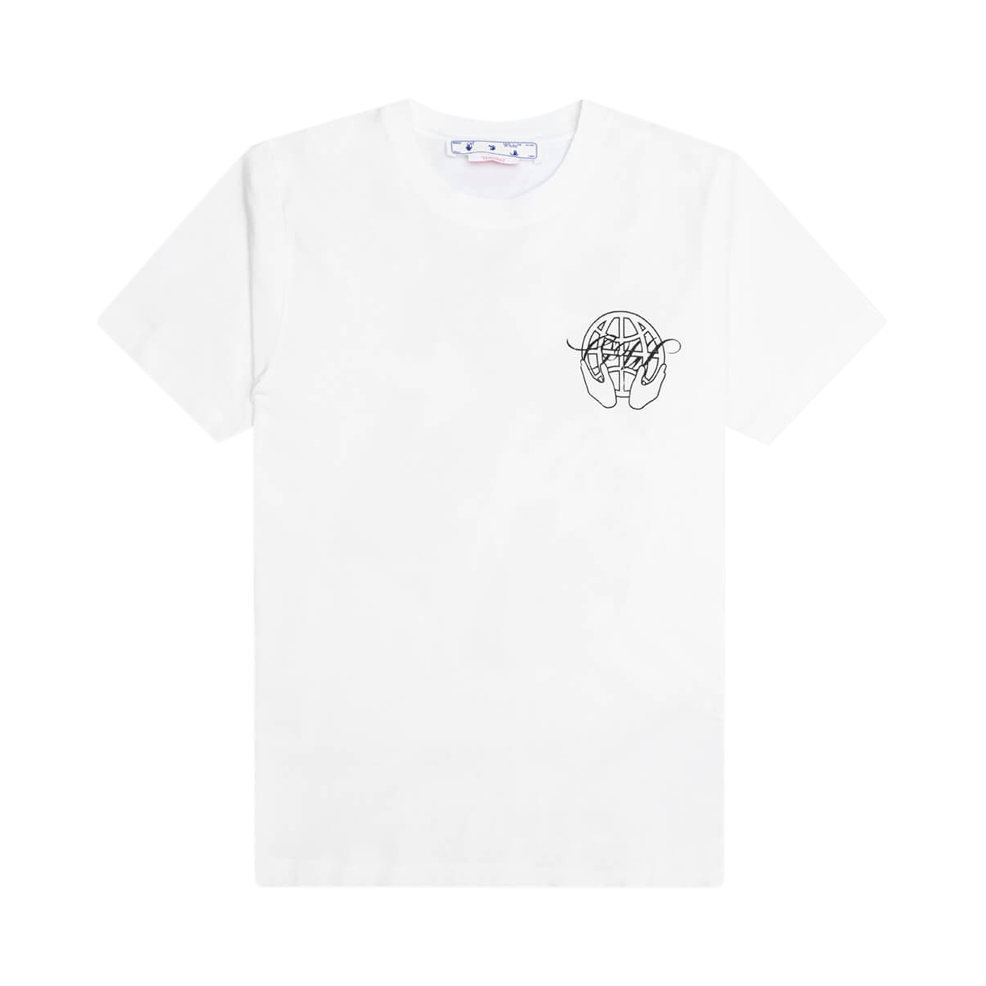 Off-White Hand Arrow Over T-Shirt 'White/Black'