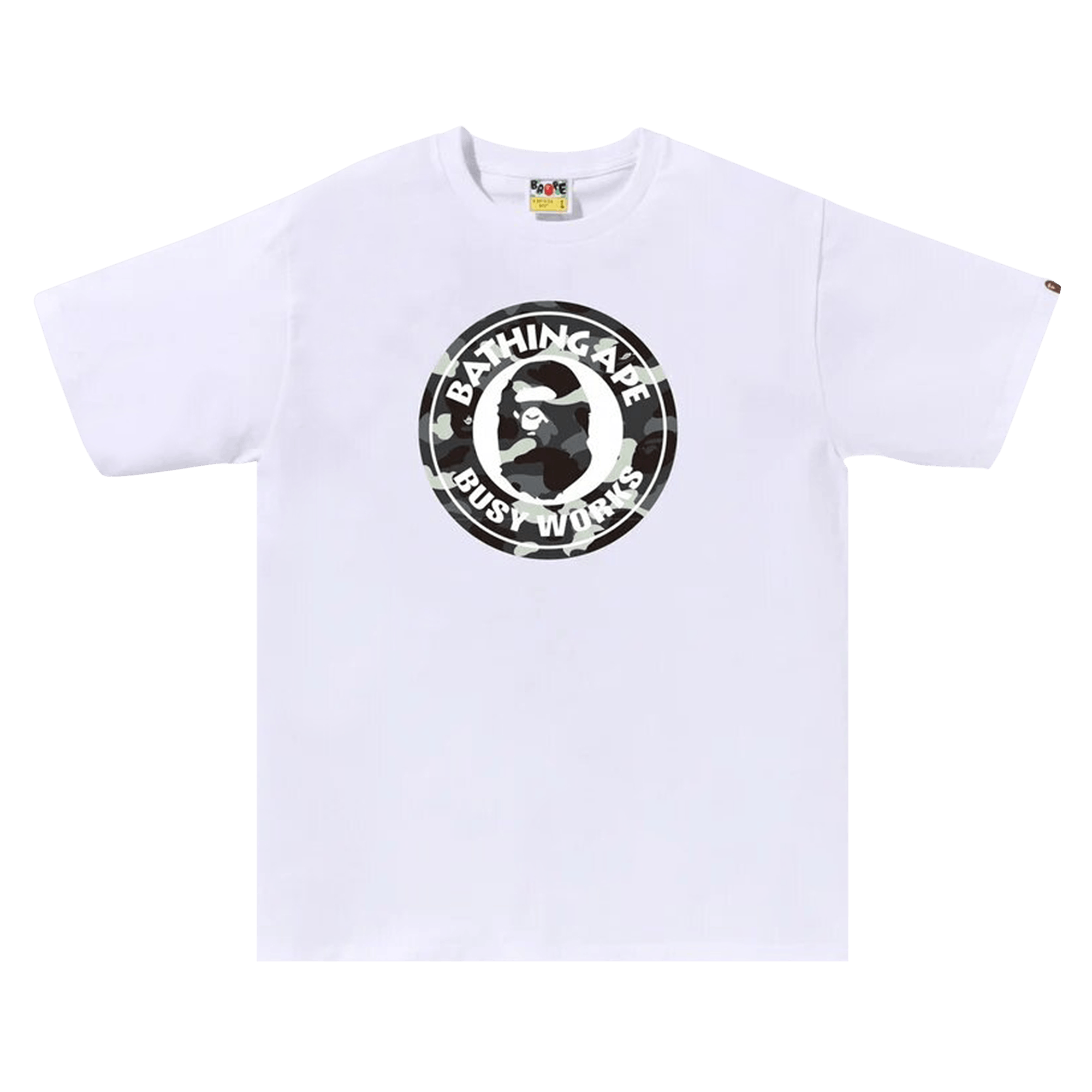 BAPE City Camo Busy Works Tee 'White'