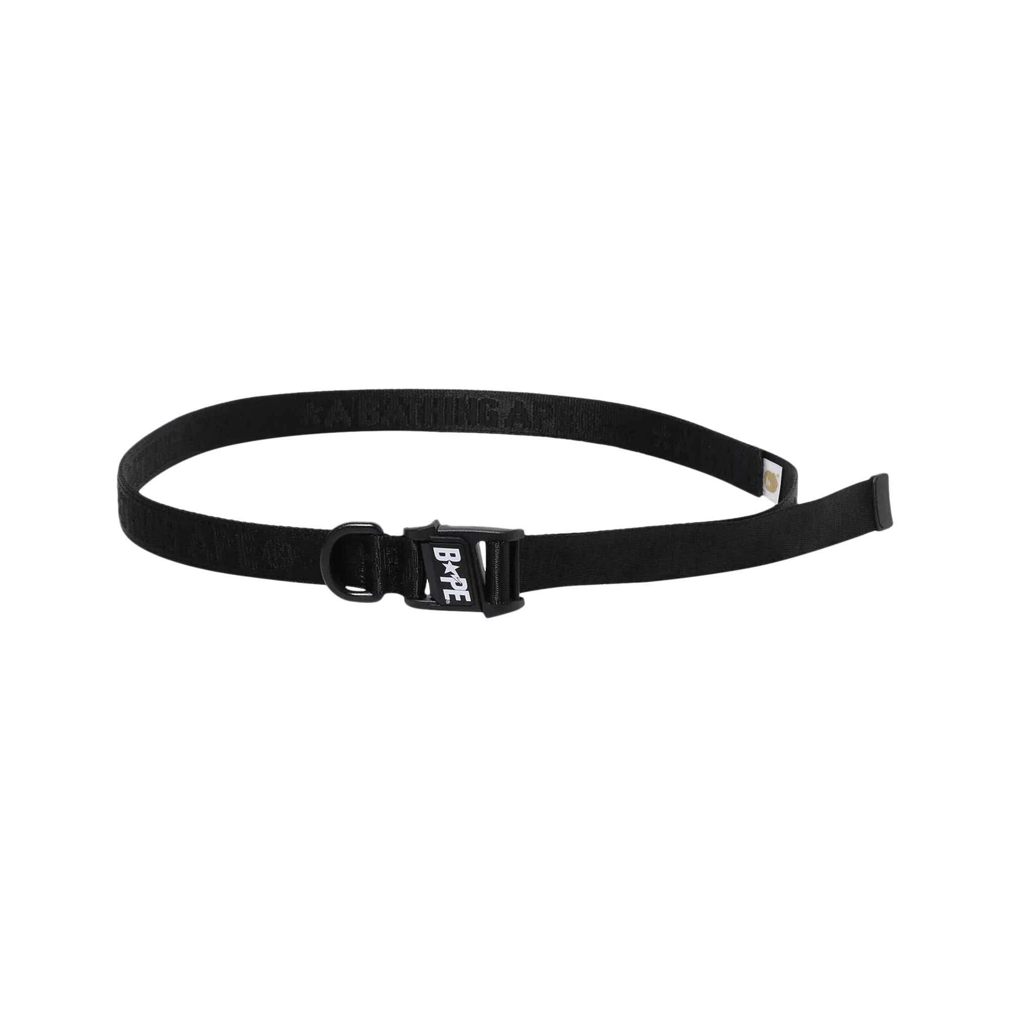 BAPE Logo Tape Belt 'Black'