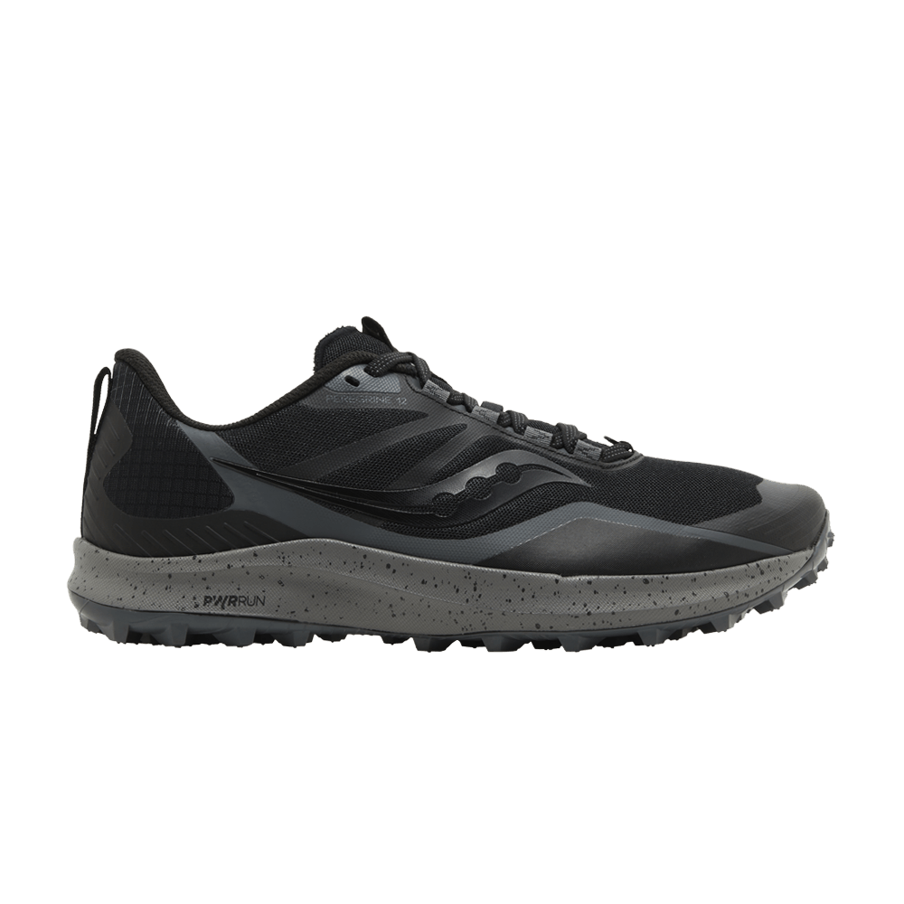 Saucony Peregrine 12 'Black Charcoal'