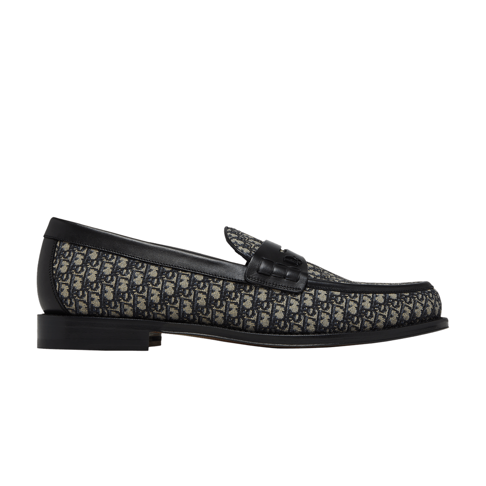 Buy Dior Granville Loafer 'Dior Oblique - Black Beige