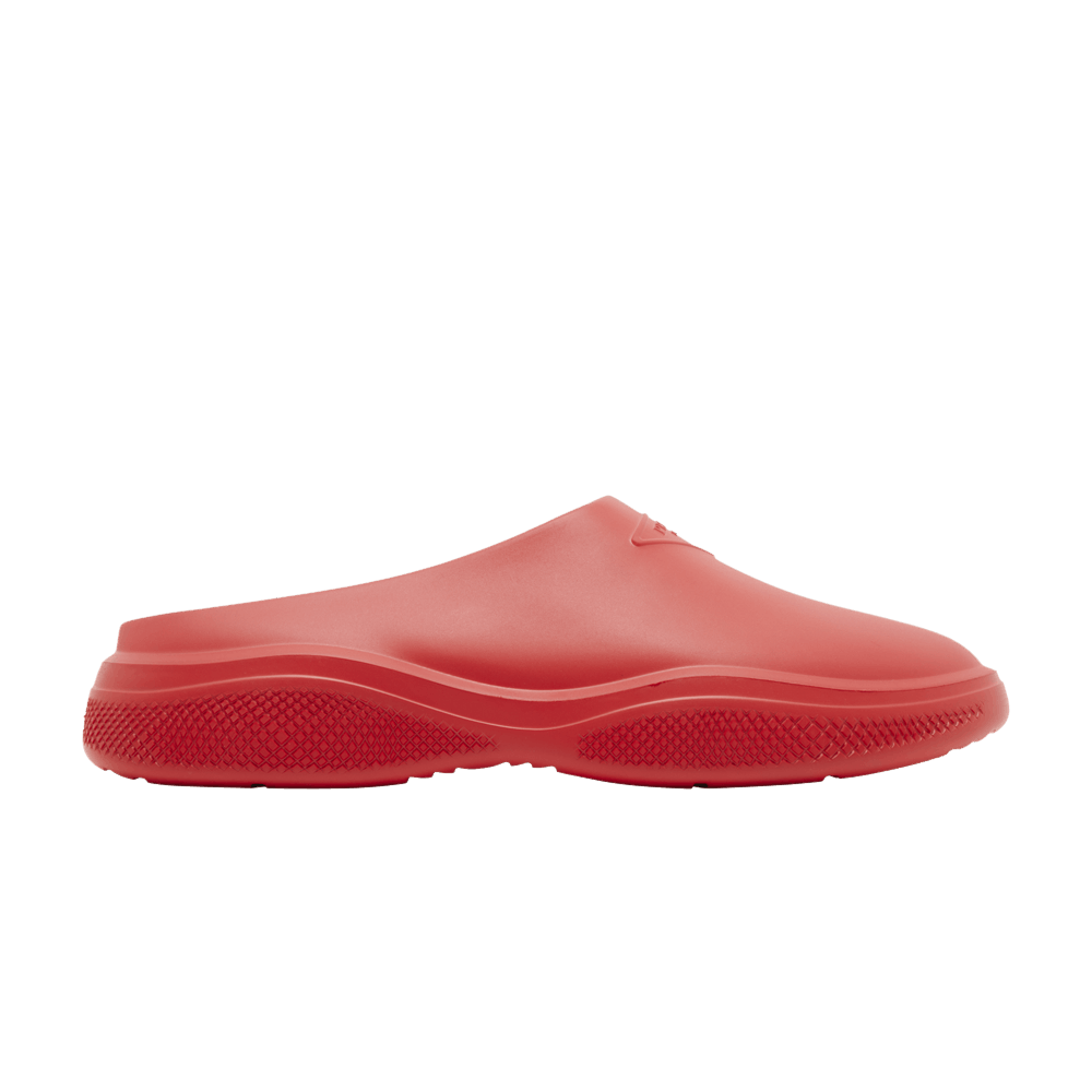 Prada Foam Rubber Mules 'Red'