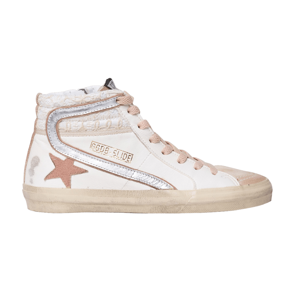 Golden Goose Wmns Slide Sneaker 'White Beige'
