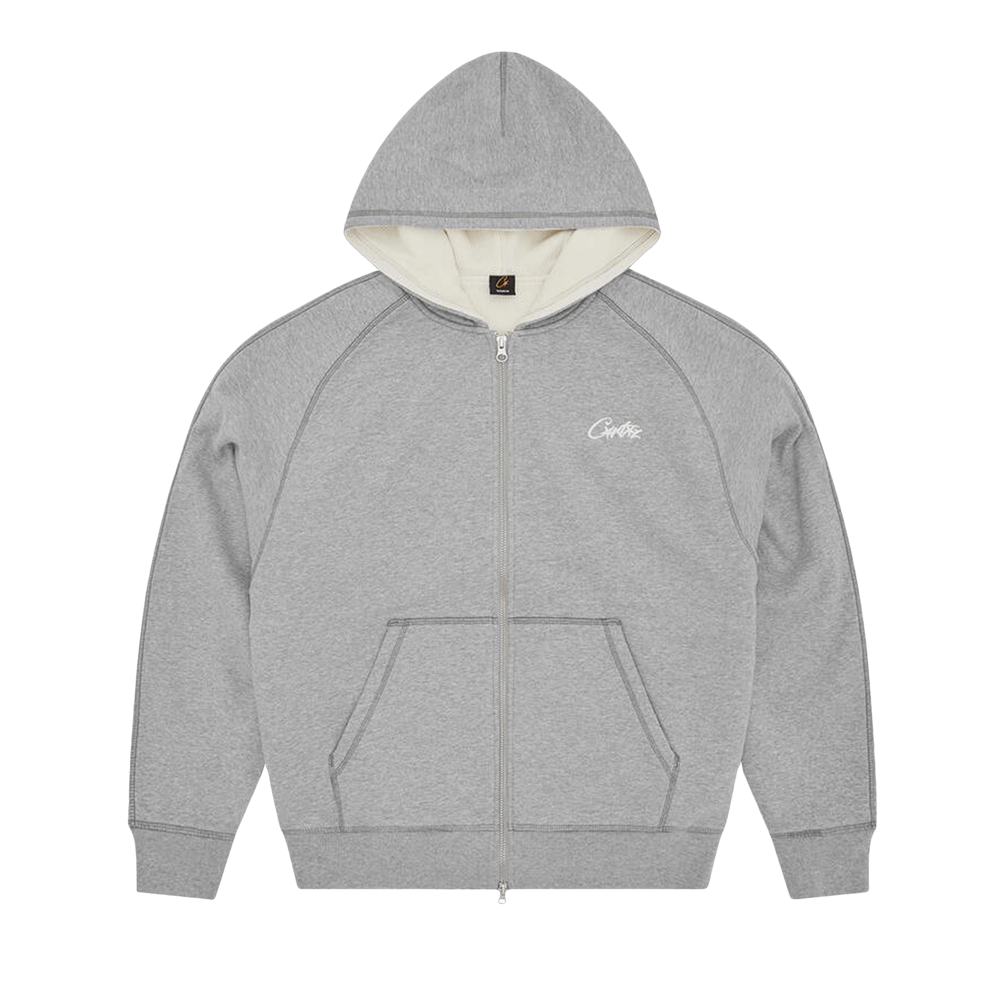 Buy Corteiz Superior Royale Zip Hoodie 'Heather Grey' - 7892