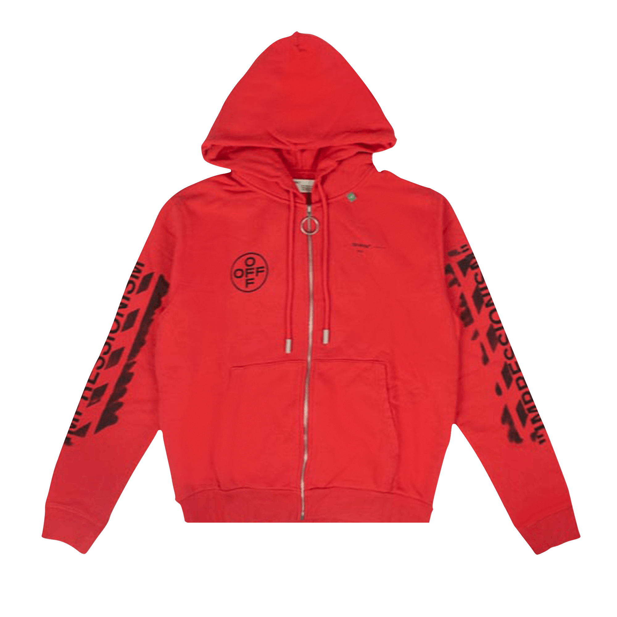 Off-White Impressionism Hooded Sweatshirt 'Red'