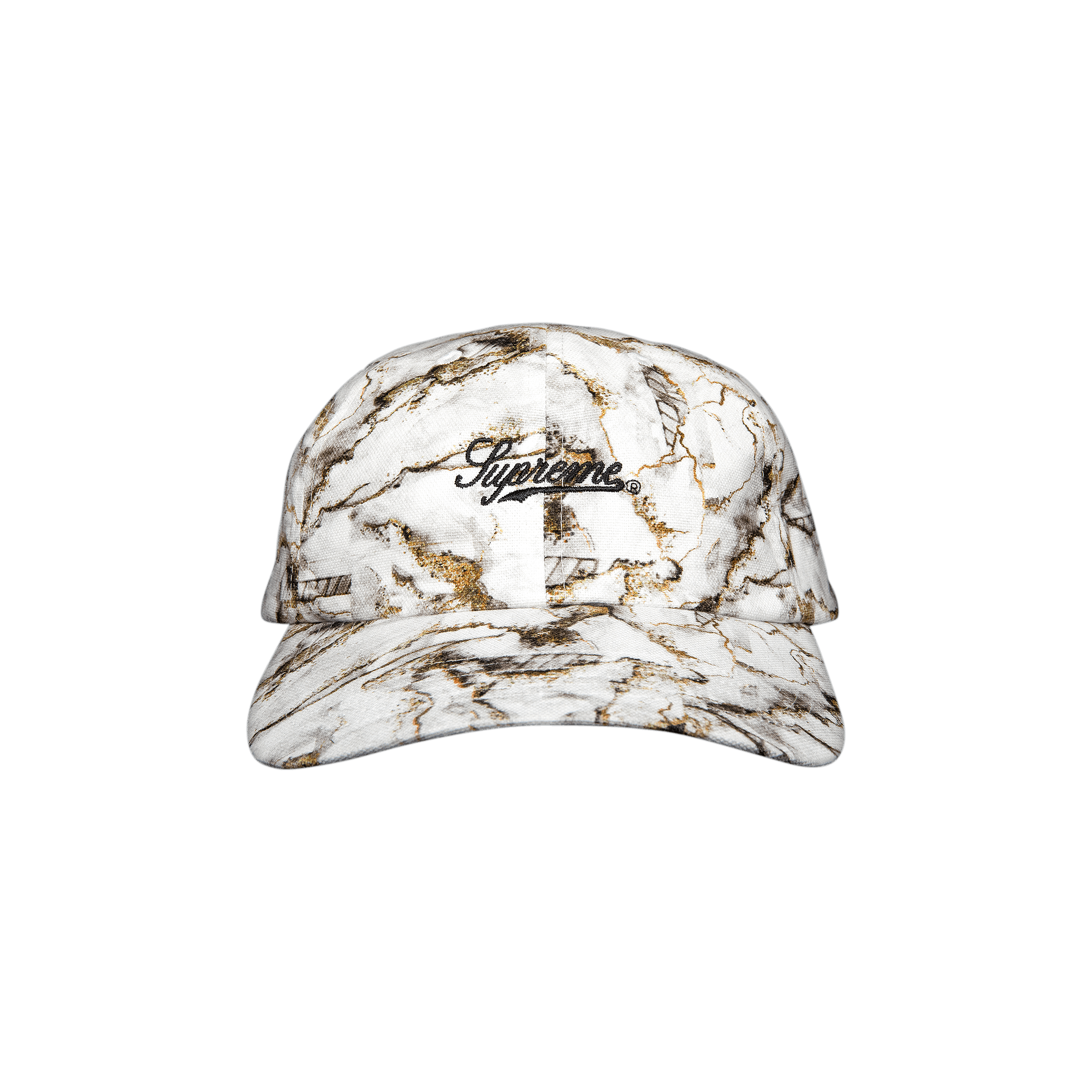 Supreme Marble 6-Panel 'White'