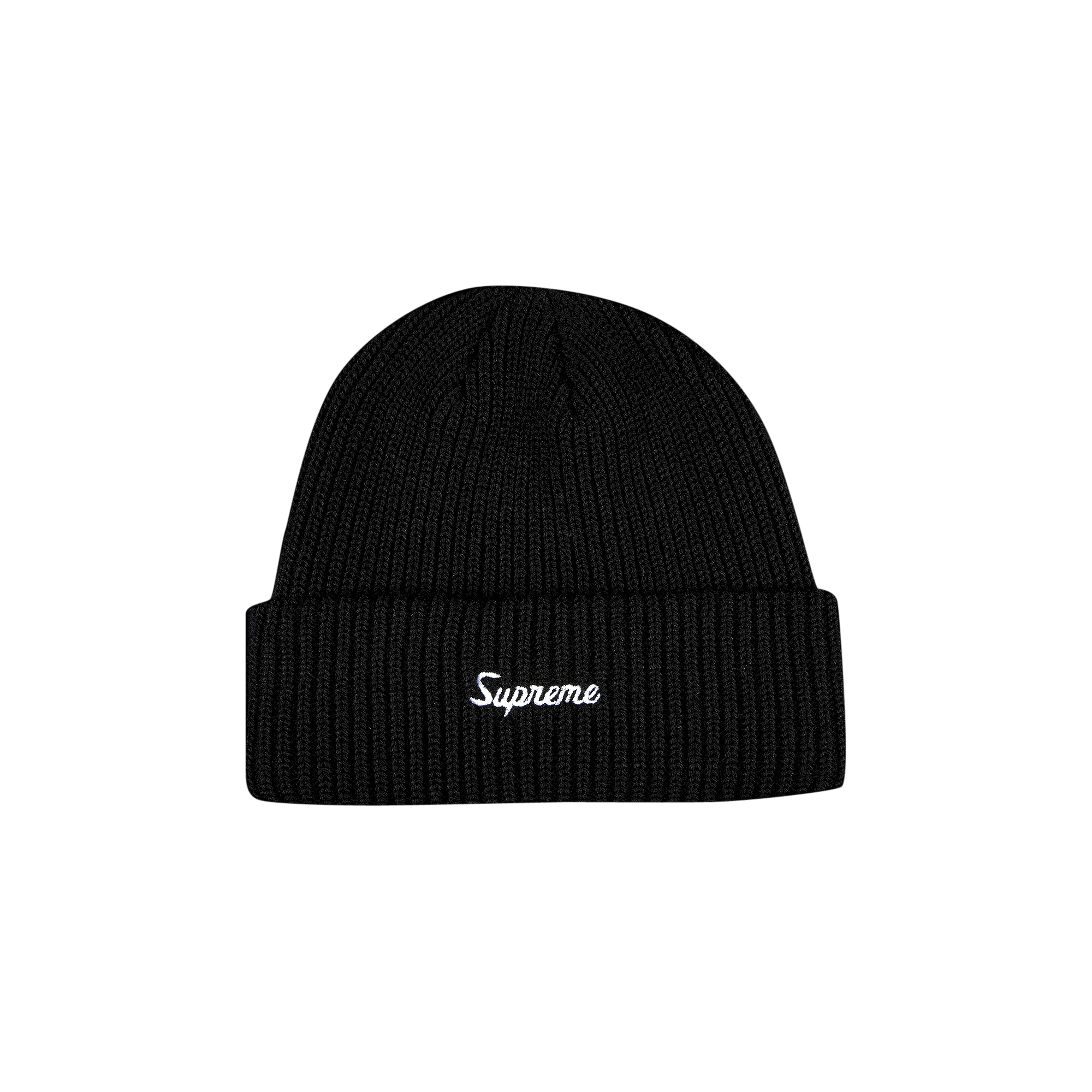 Supreme Loose Gauge Beanie 'Black'