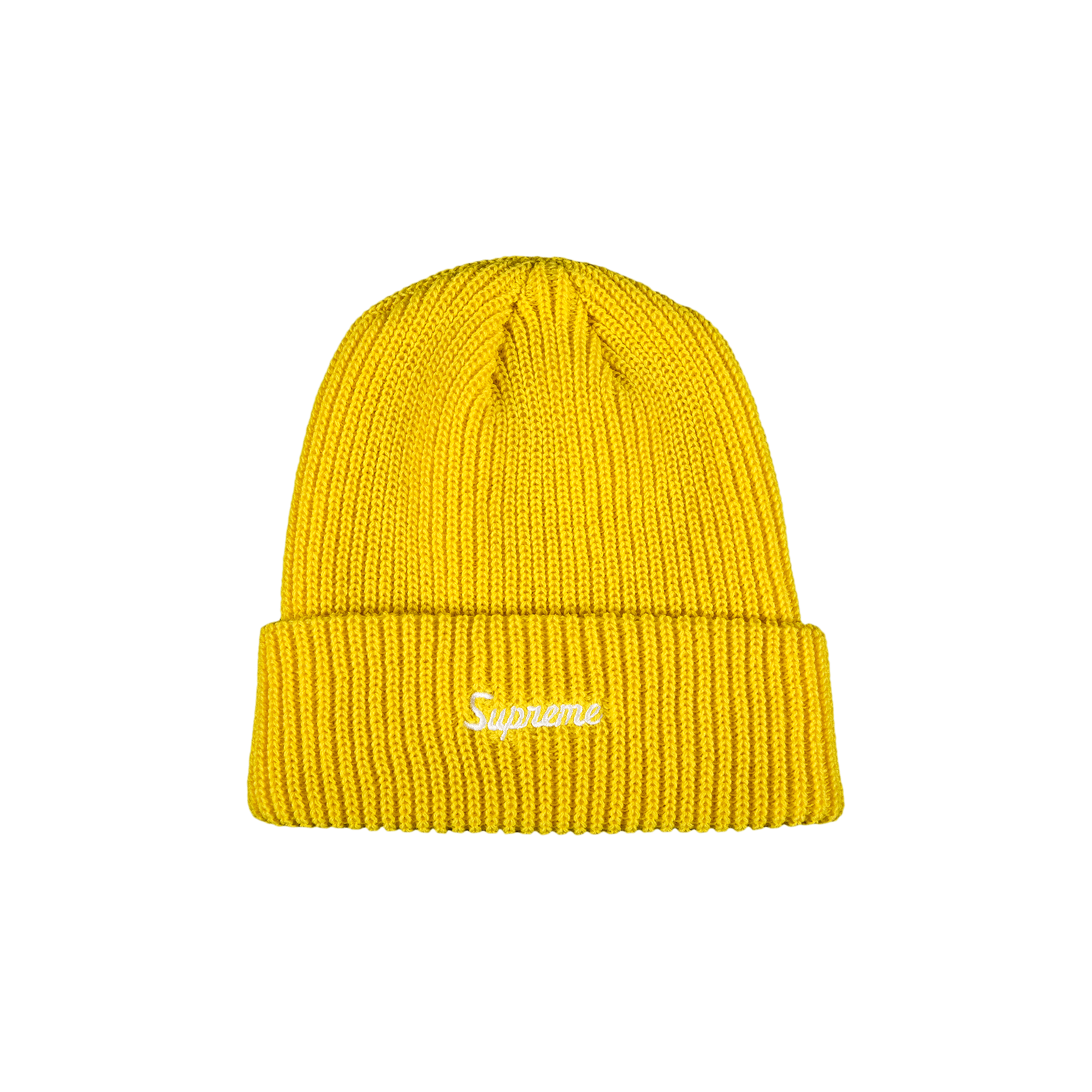 Supreme Loose Gauge Beanie 'Yellow'