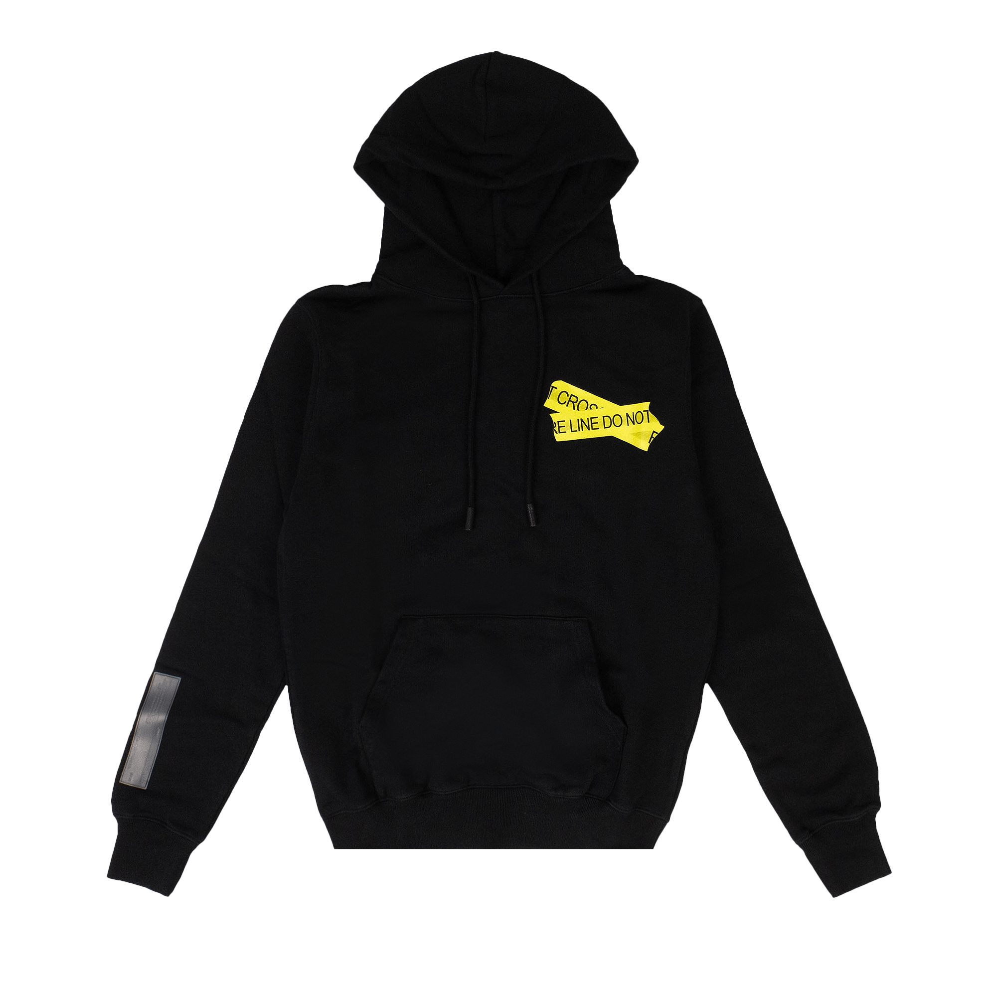 Off-White Fire Tape Sweatshirt 'Black'