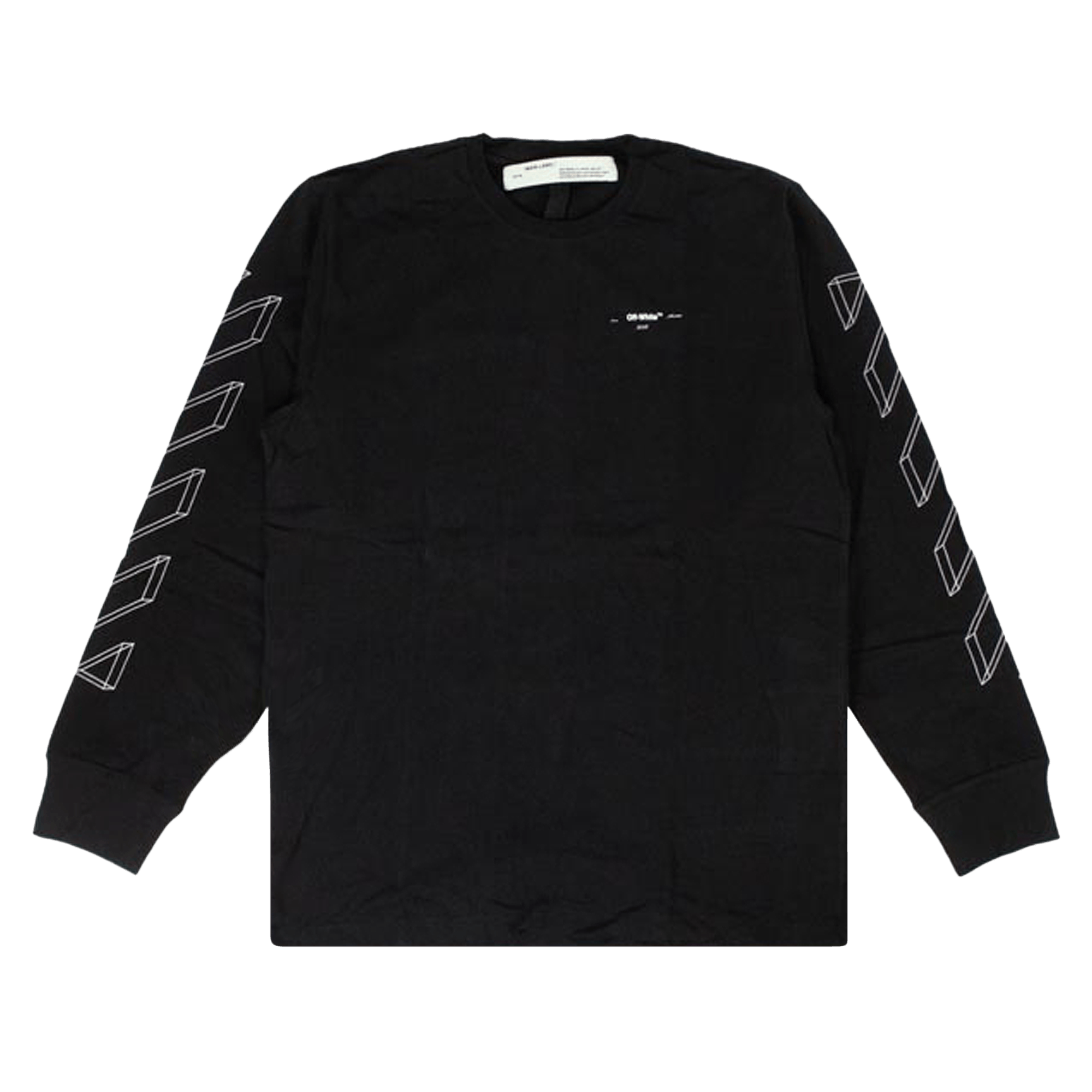 Off-White 3D Line Long-Sleeve T-Shirt 'Black'