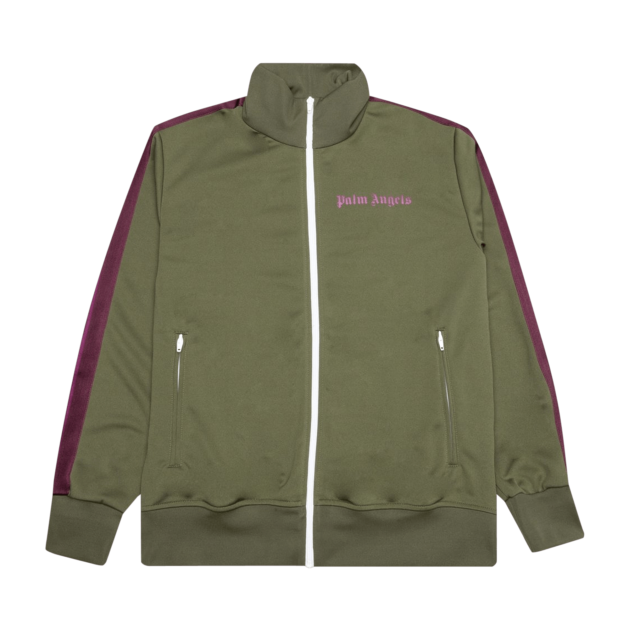 Palm Angels College Track Jacket 'Military Purple'