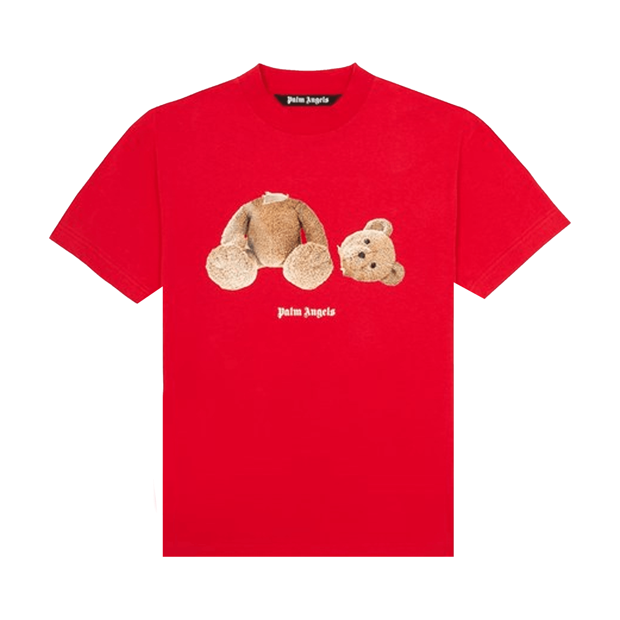 Palm Angels Bear Tee 'Red/Brown'