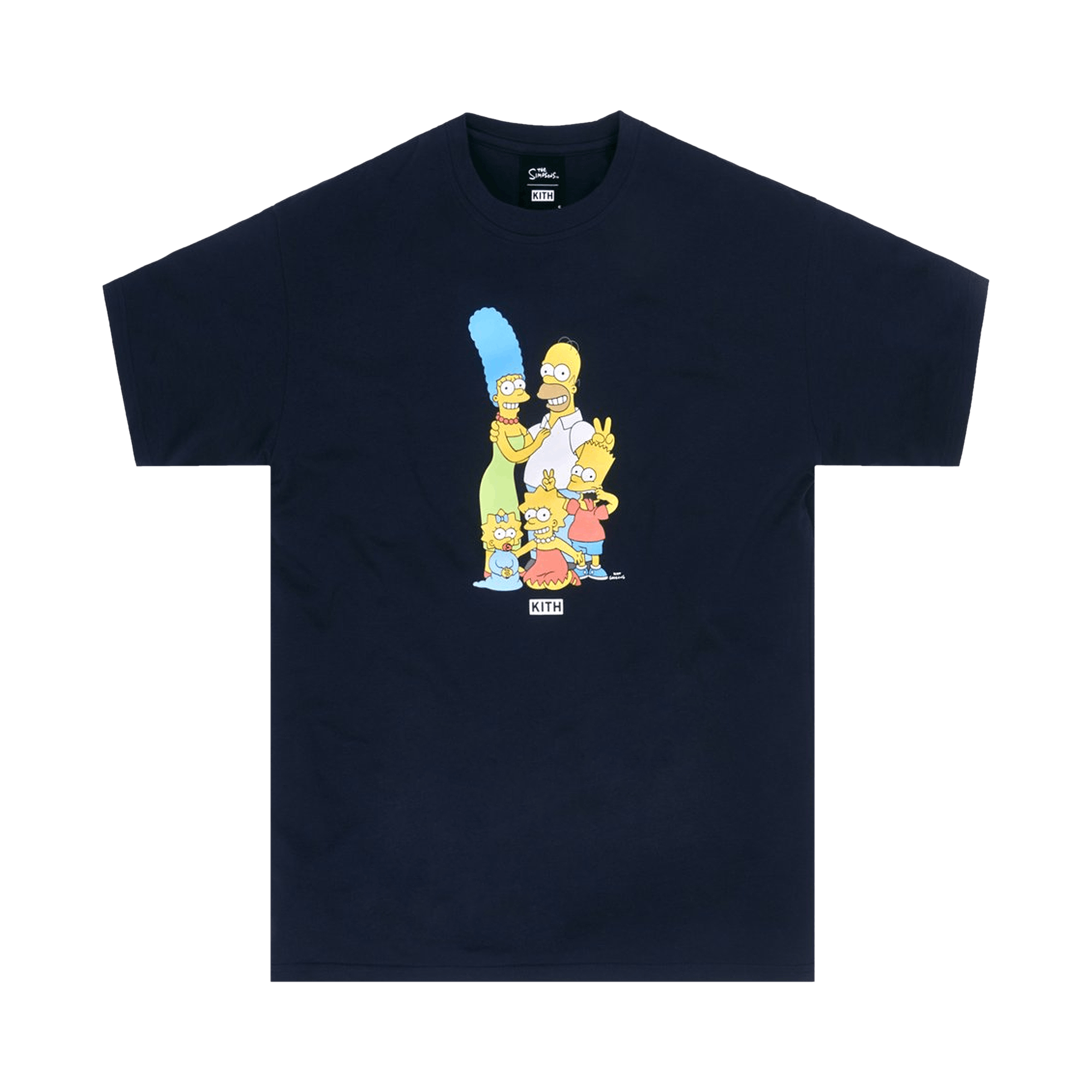 Kith For The Simpsons Portrait Tee 'Navy'