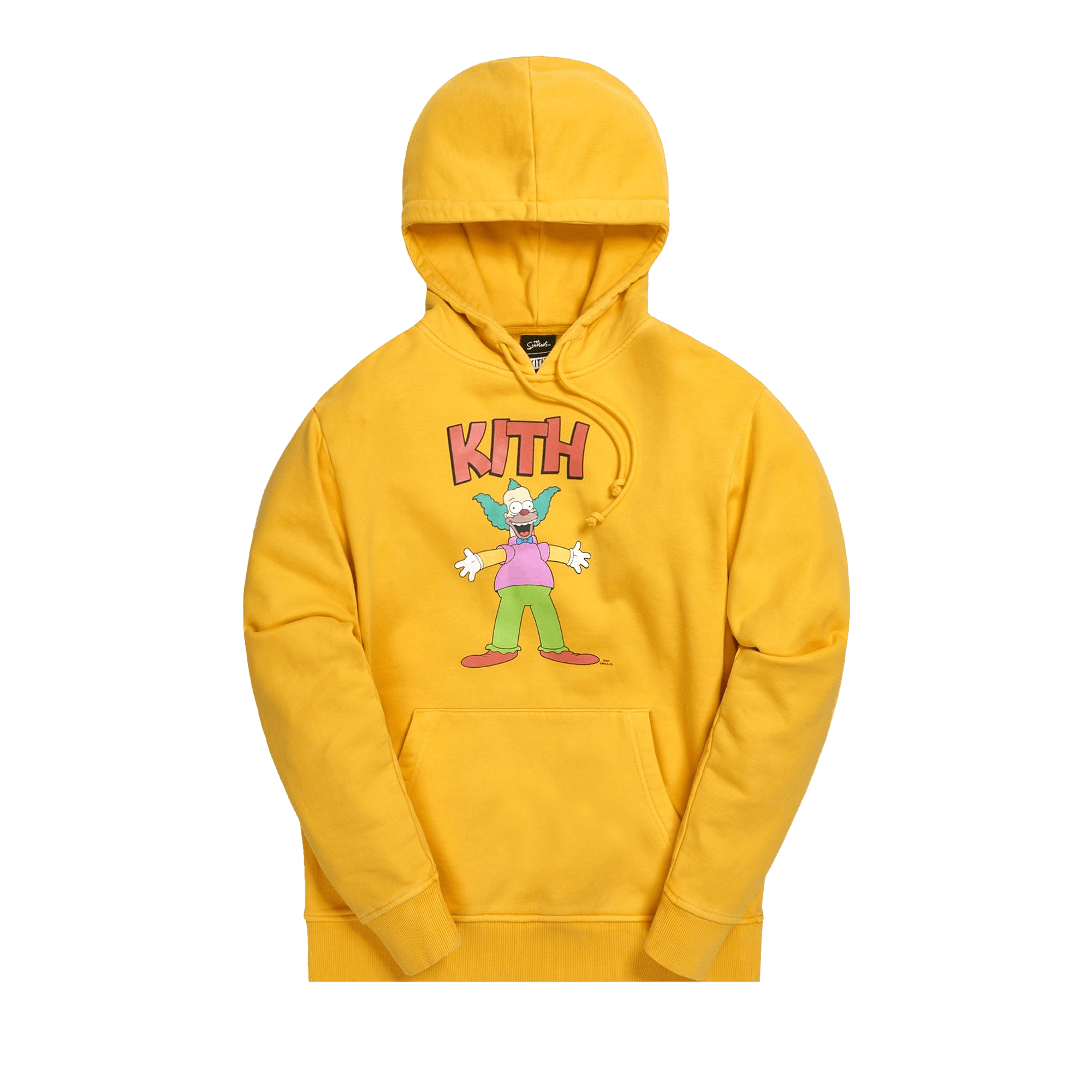 Kith For The Simpsons Krusty Hoodie 'Yellow'