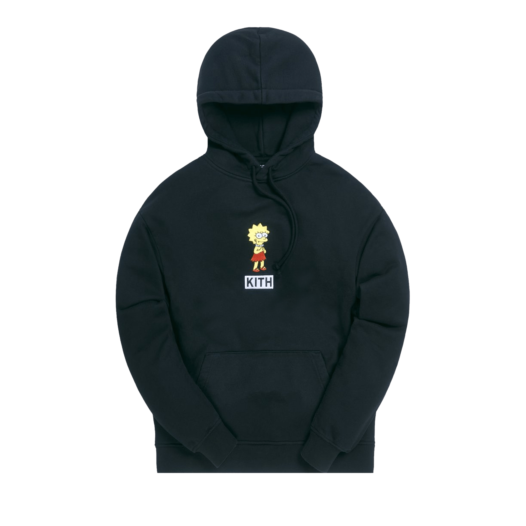 Kith For The Simpsons Lisa Logo Hoodie 'Black'