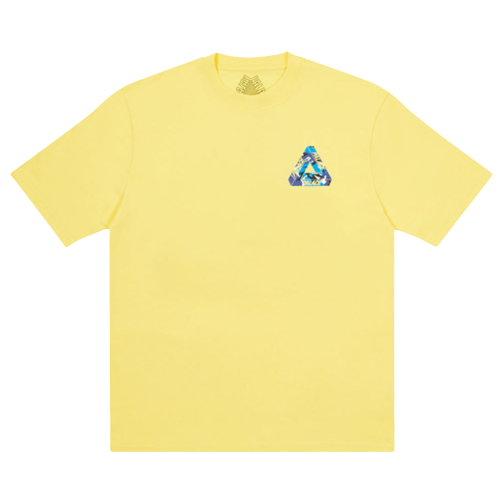 Palace Tri-Camo T-Shirt 'Pale Yellow'