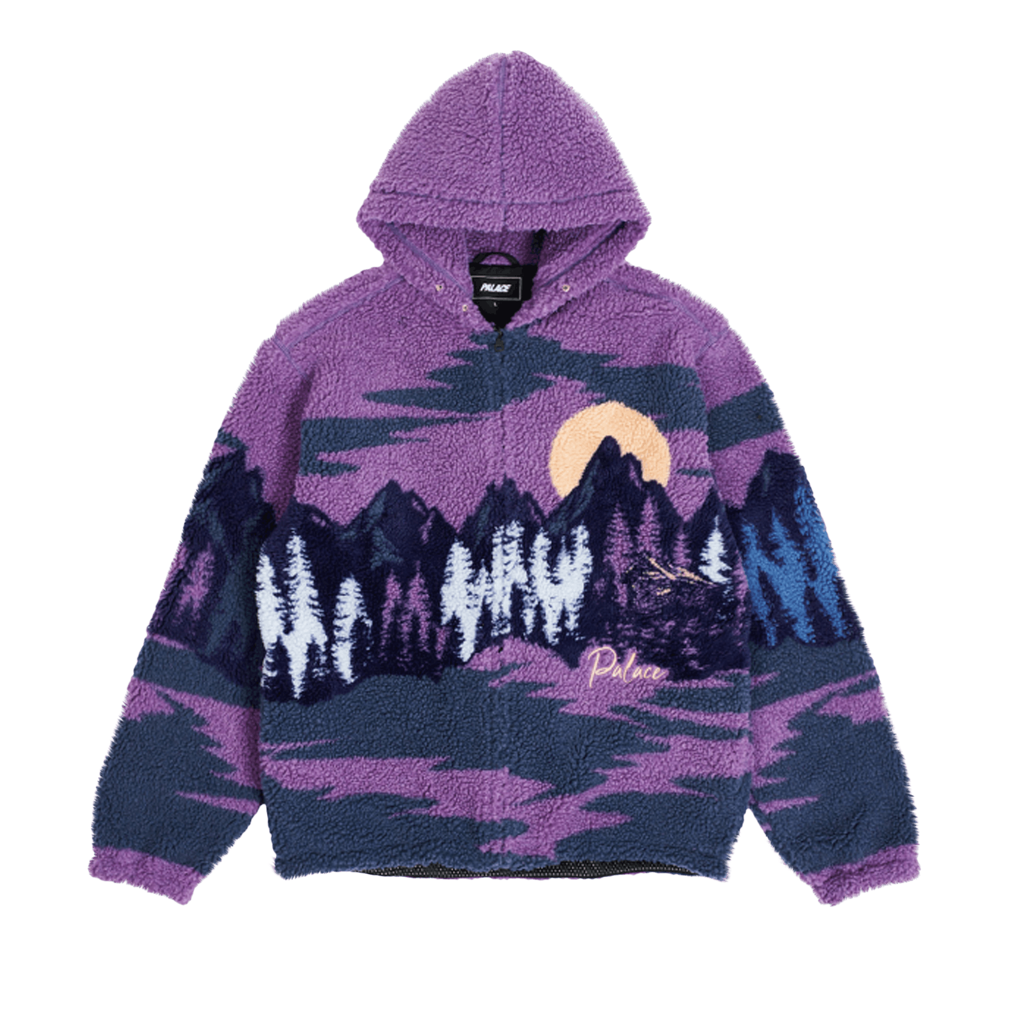 Palace Palaska Fleece Jacket 'Purple'