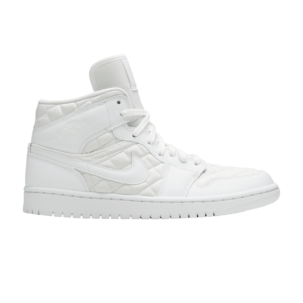 Jordan 1 Mid Quilted White (Women's)
