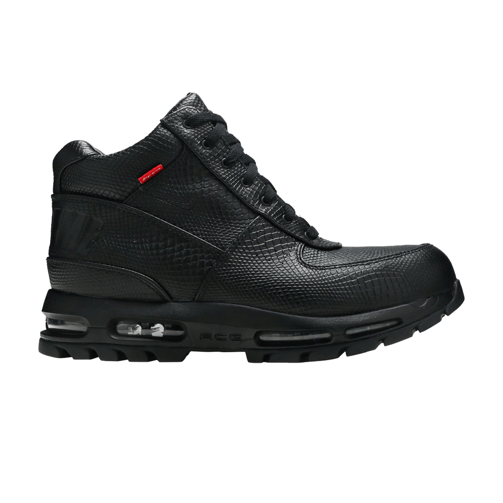 Supreme x Nike Air Max Goadome 'Black Snakeskin'