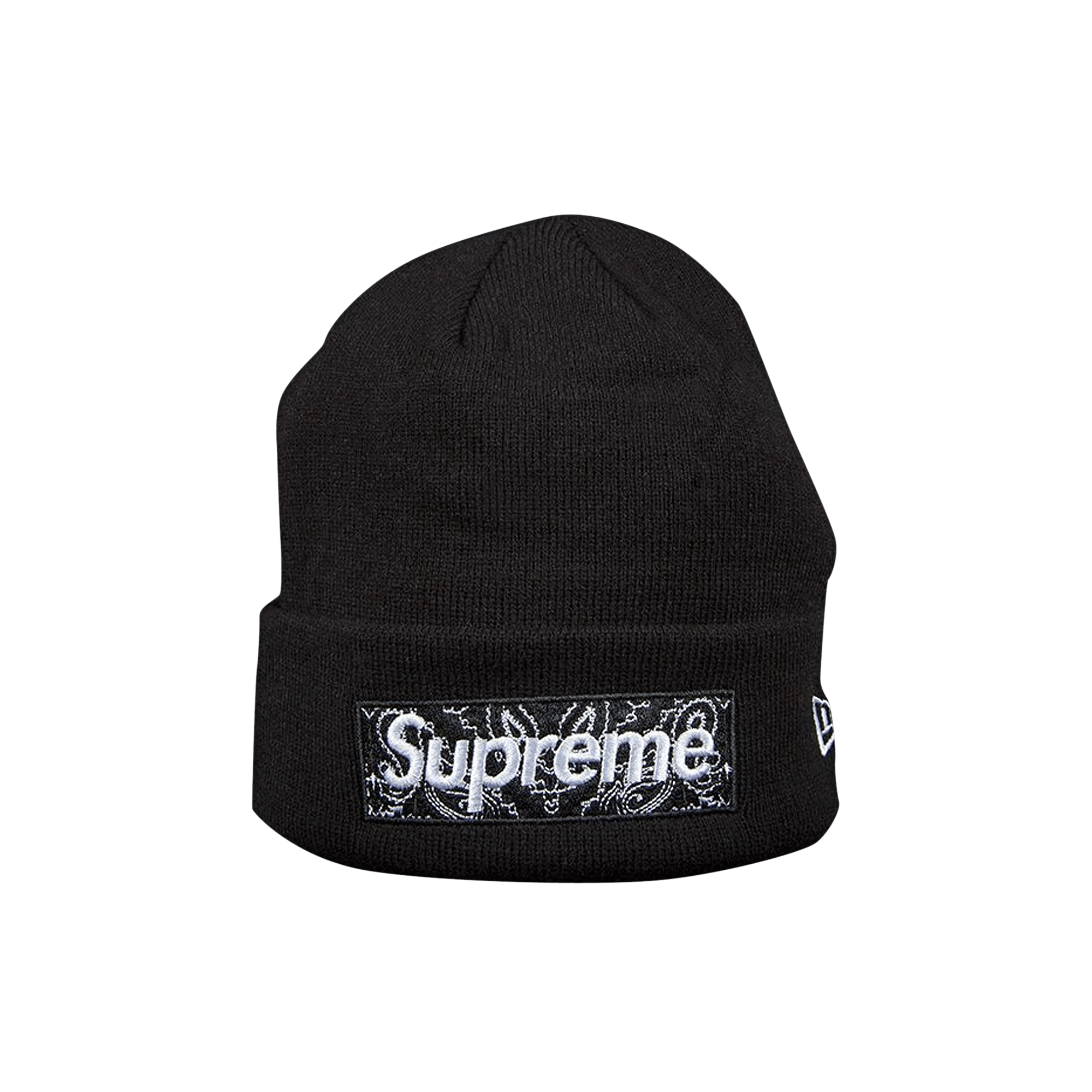 Supreme x New Era Box Logo Beanie 'Black'