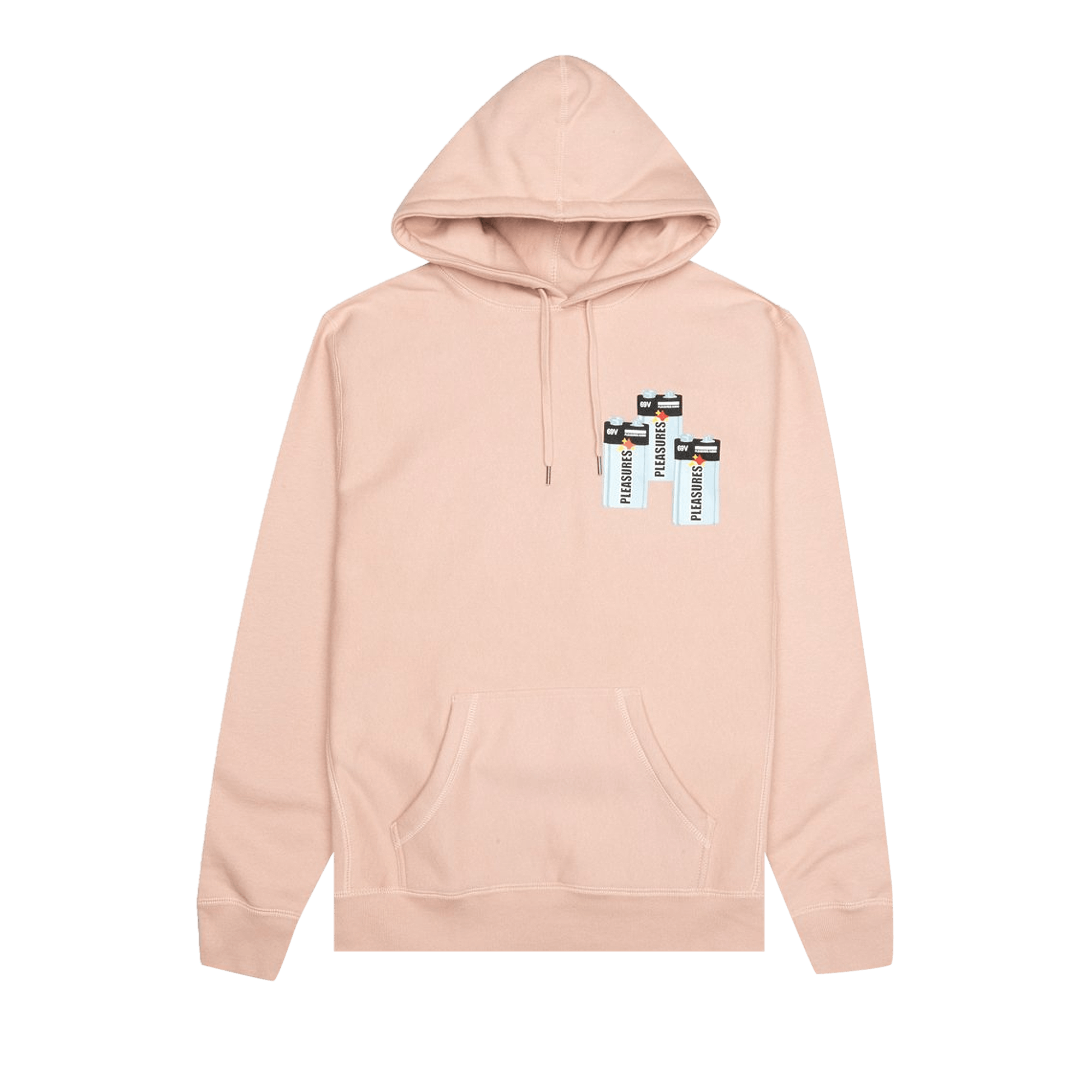 Pleasures Charge Premium Hoodie 'Dusty Rose'
