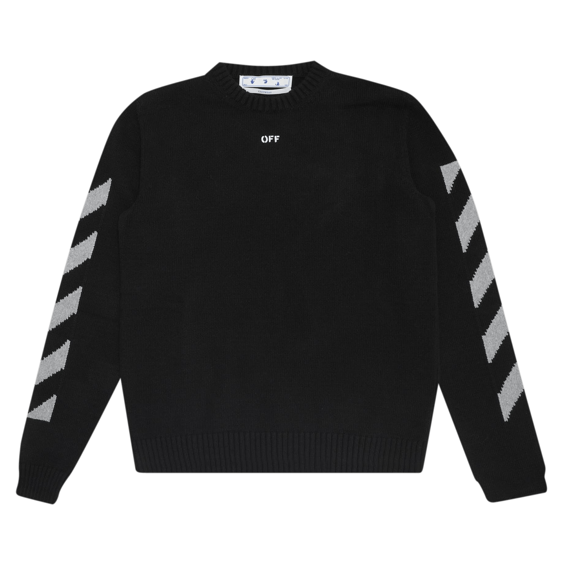 Off-White Arrow Crewneck Sweater 'Black/High Rise'